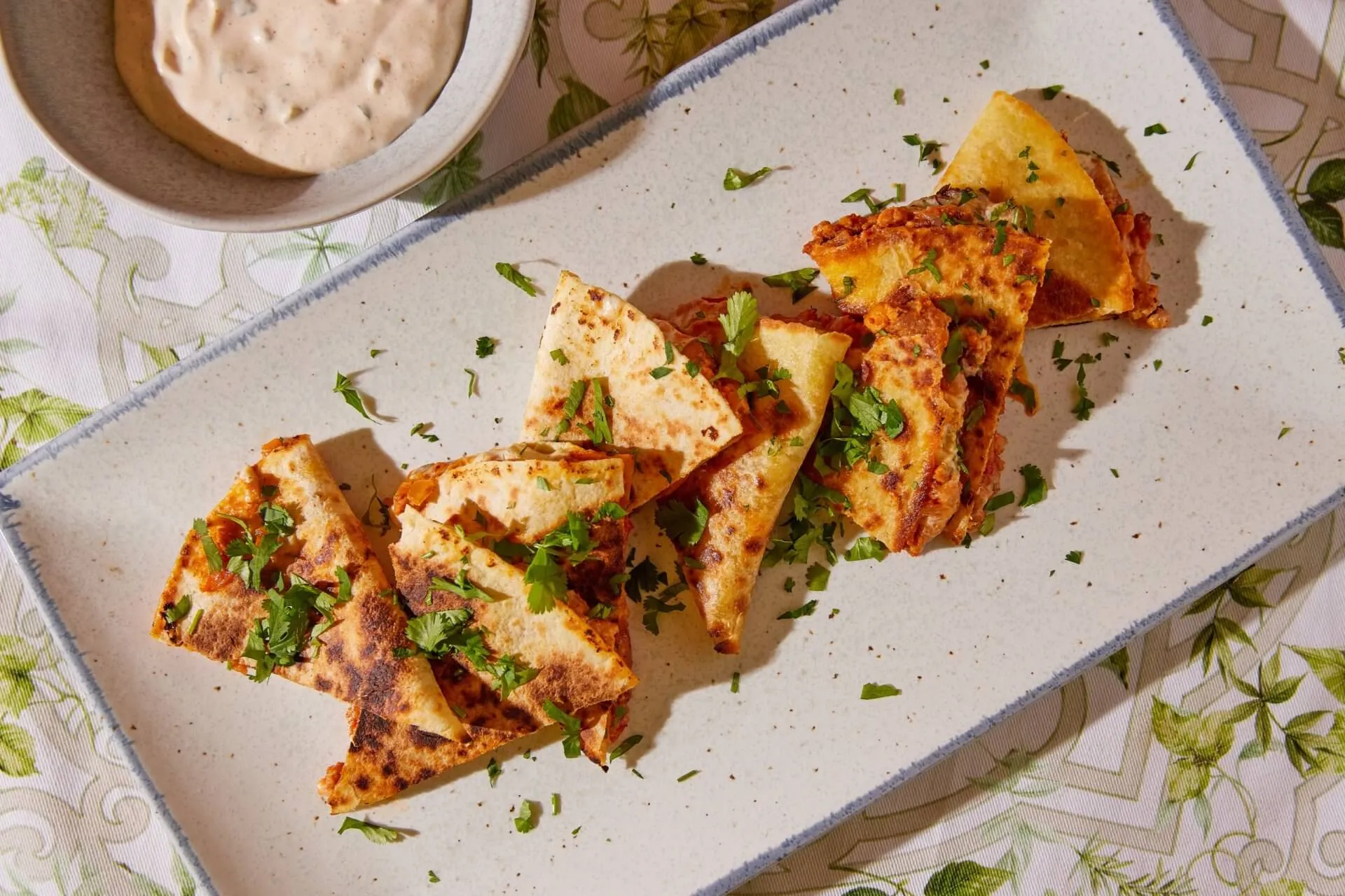 sajtos csirkés quesadilla csípős kaja