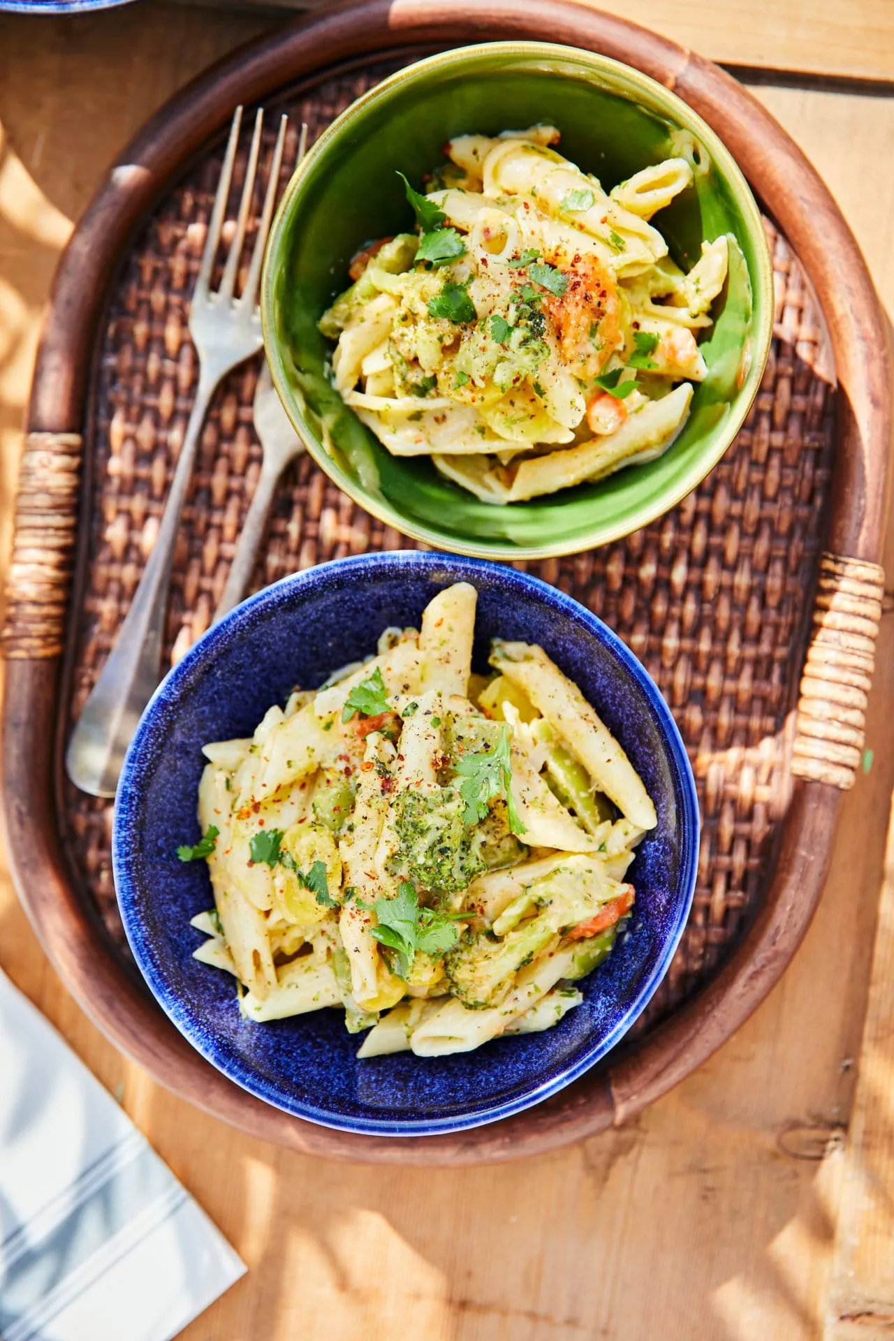 zöldséges penne