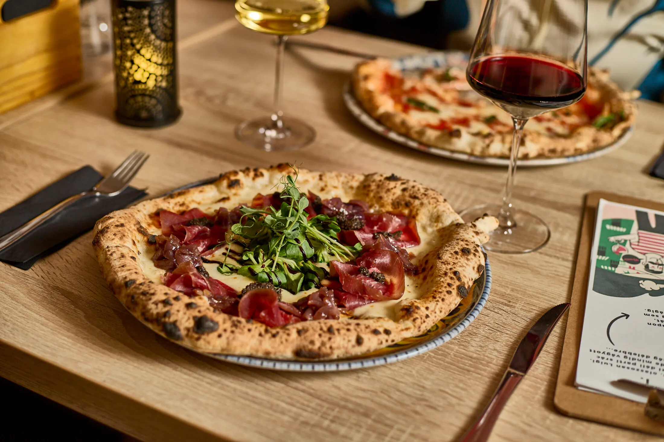 Pizza a Pizzza Sztori Kanizsa étlapjáról