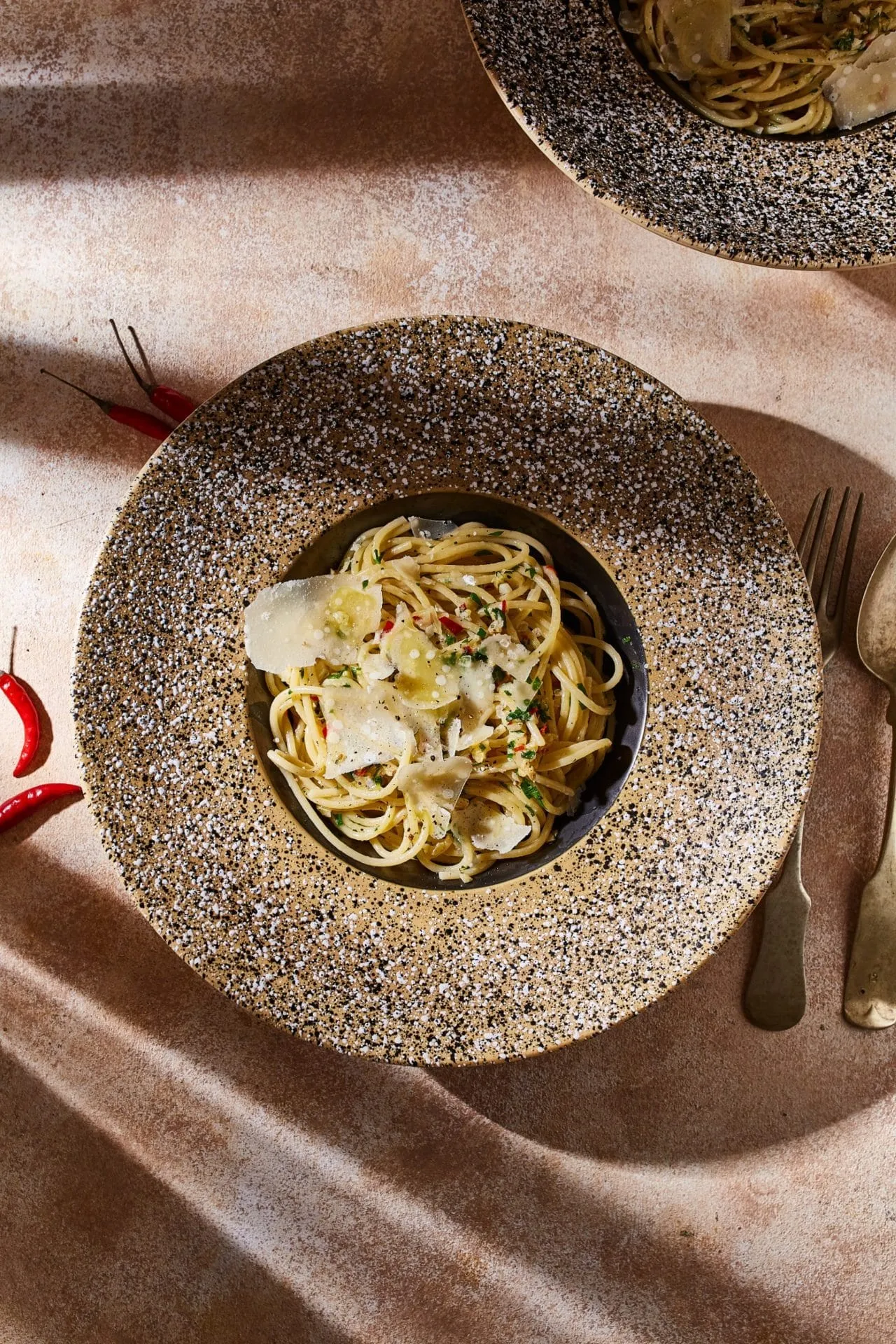 aglio di oli spagetti