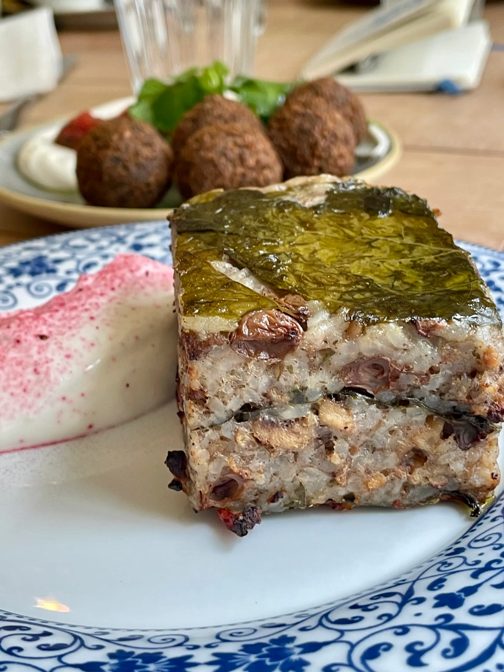 babka szőlőlevél