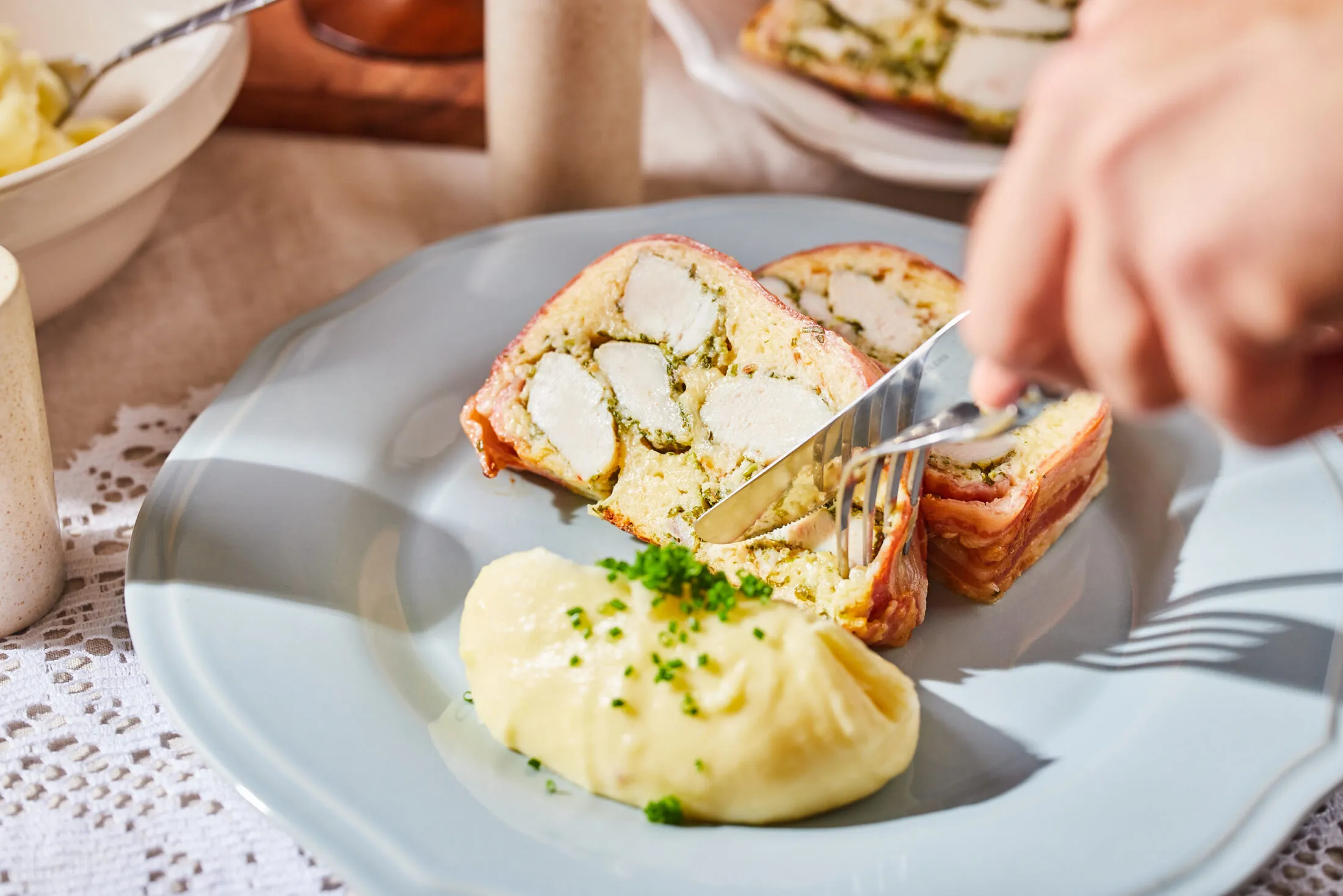 baconös csirkemell őzgerincben 1