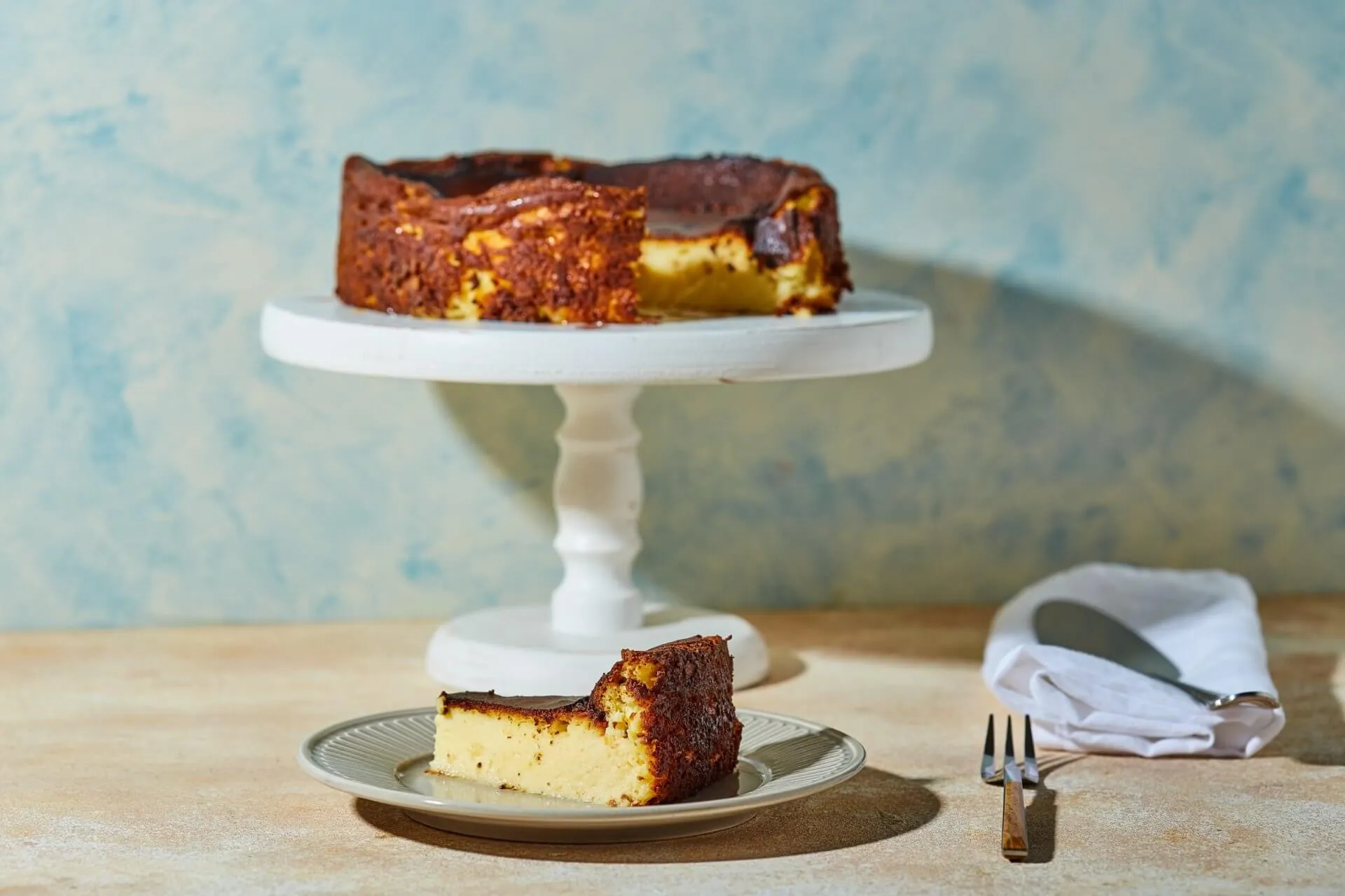 baszk sajttorta