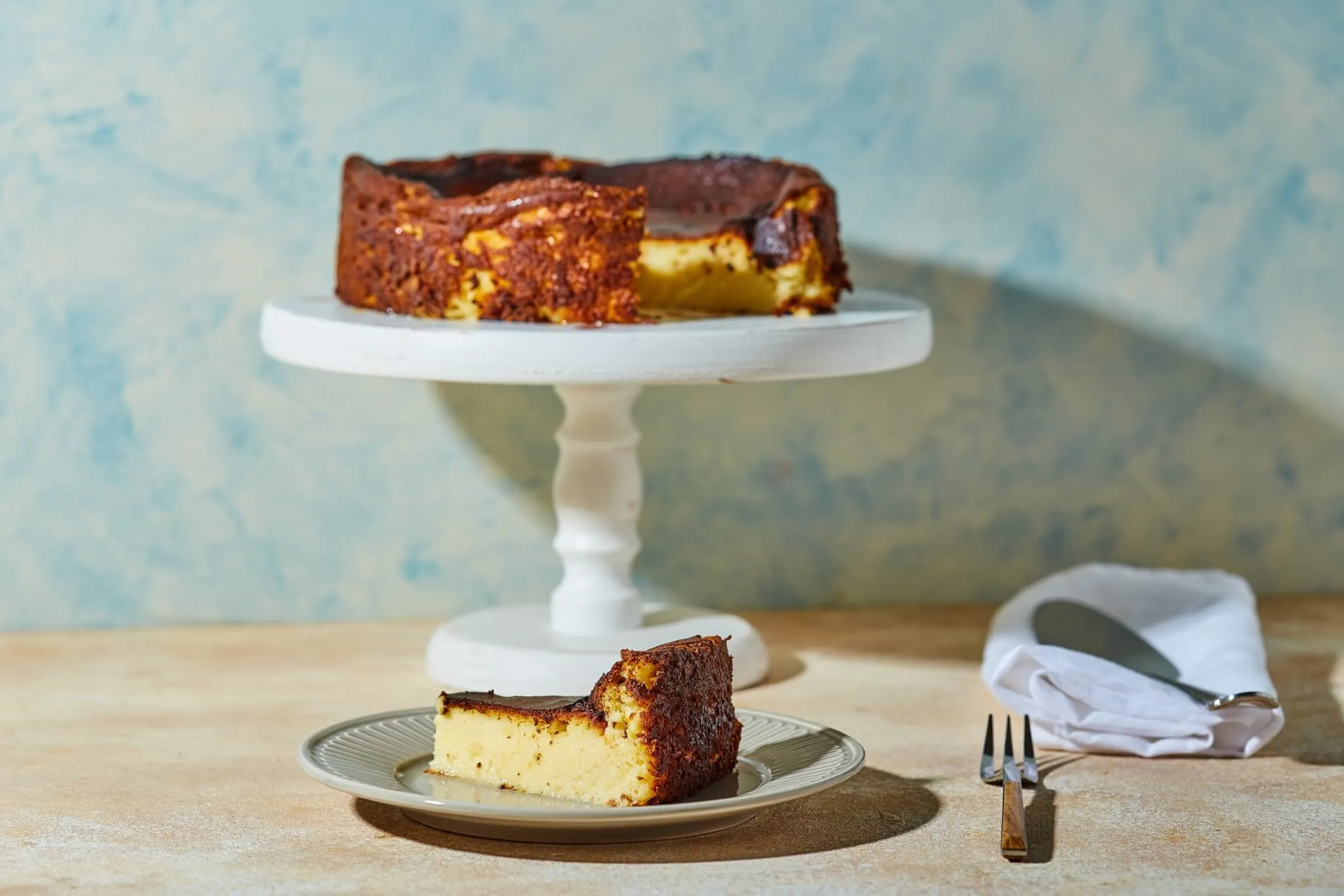 baszk sajttorta
