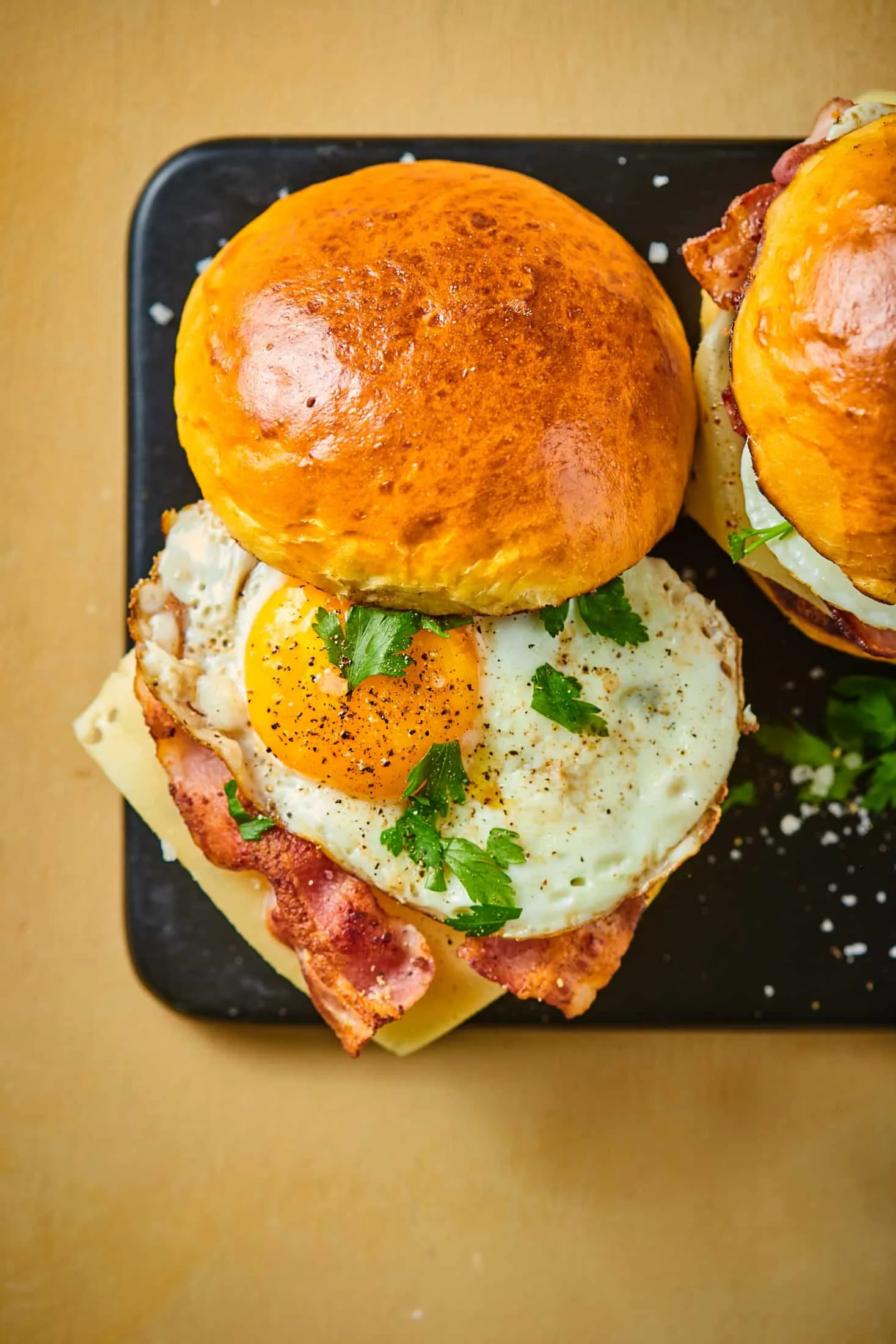 Reggeli hamburger