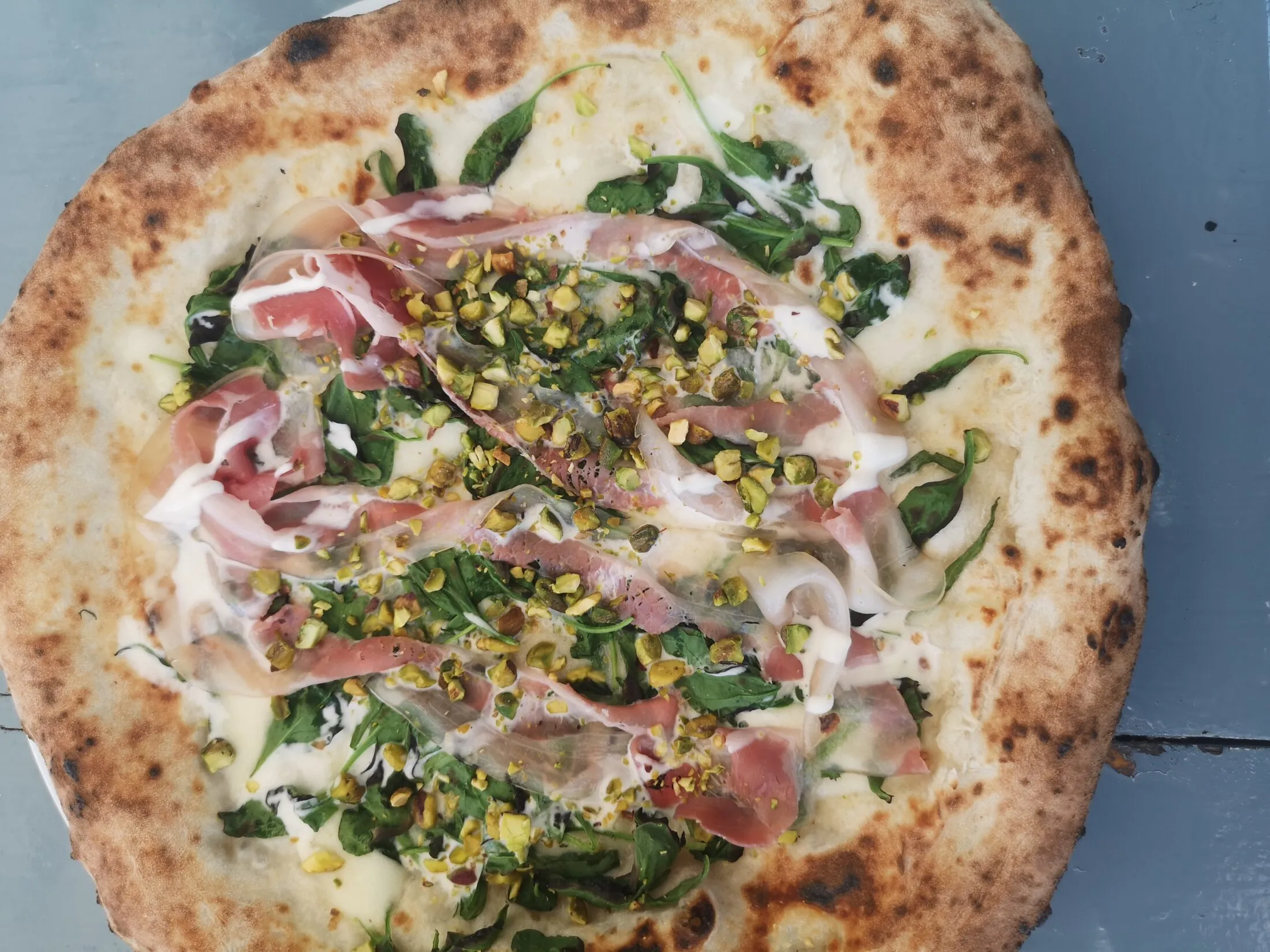 pizza sztori bianco