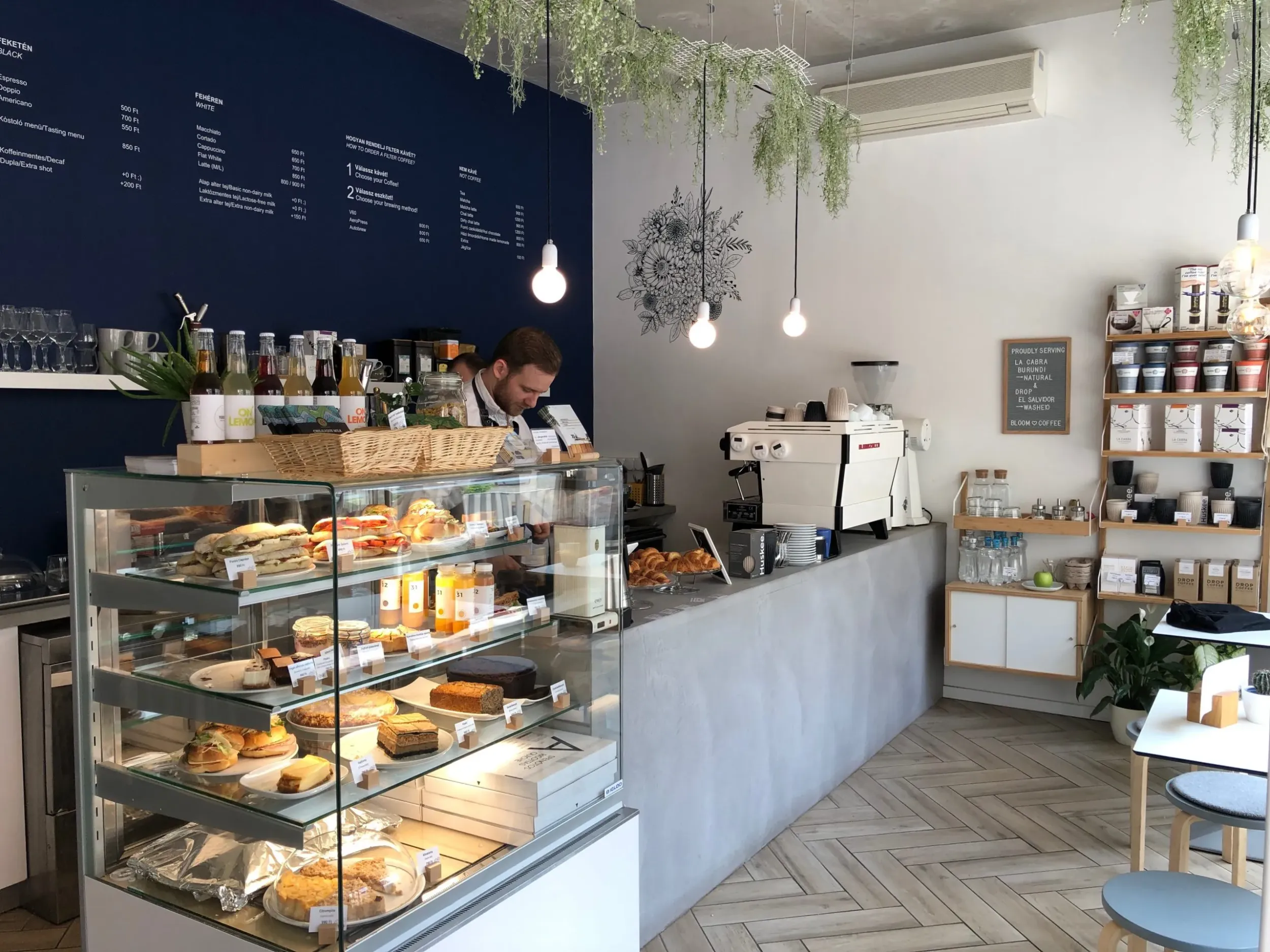 A Bloom Coffee pultja