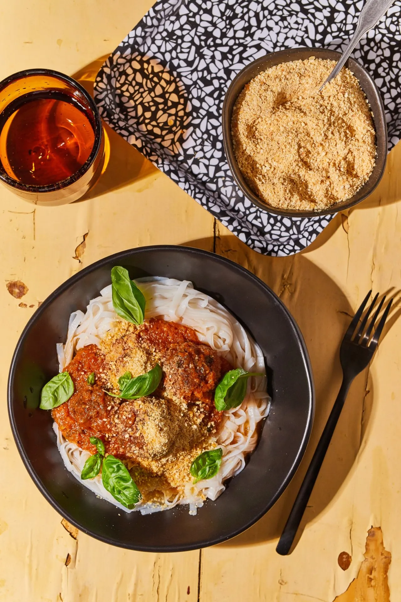 bolognai rizstésztával