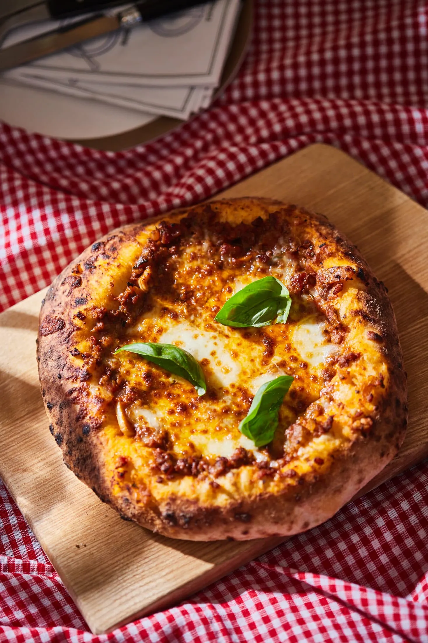 bolognai ragus pizza