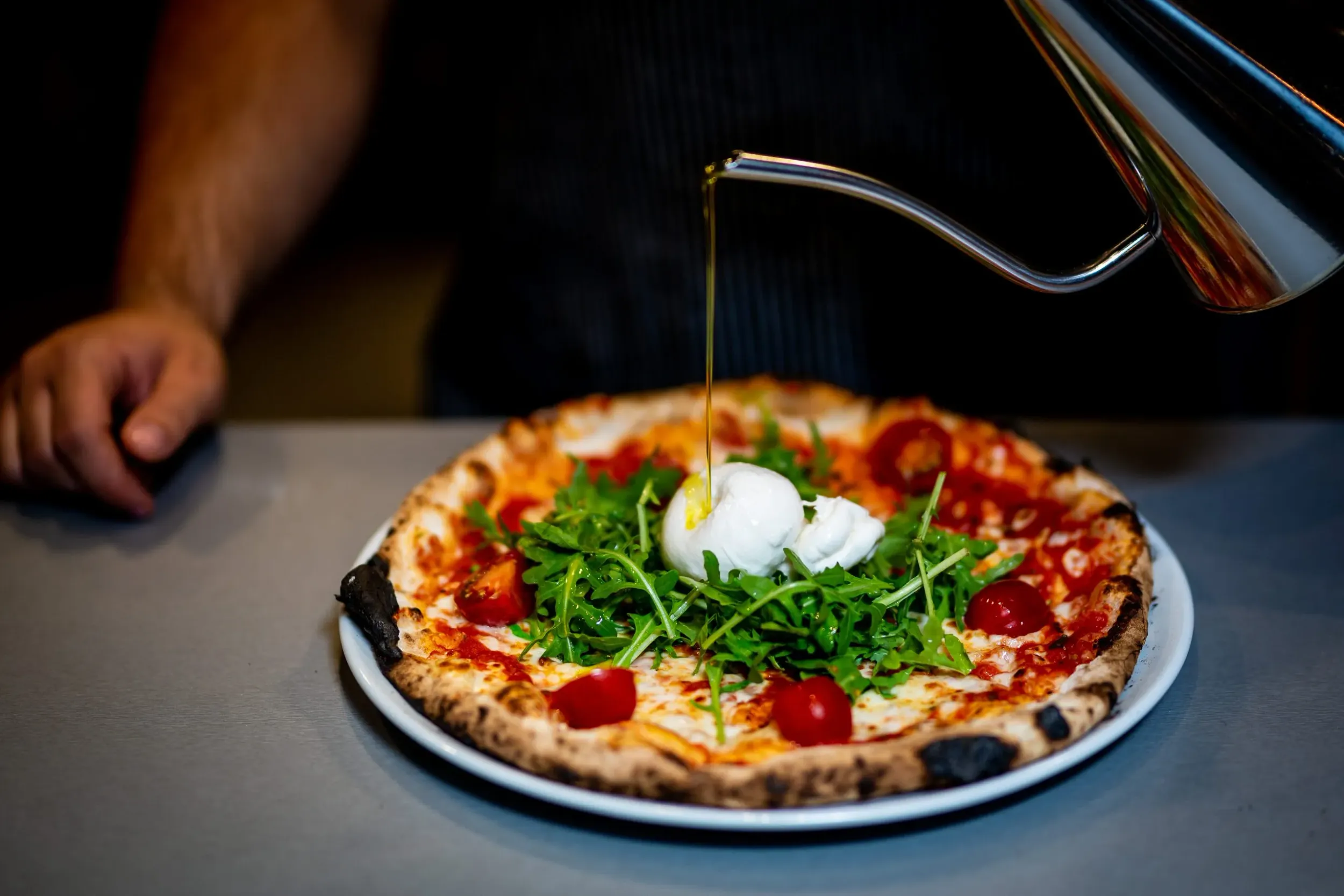 Caprese pizza