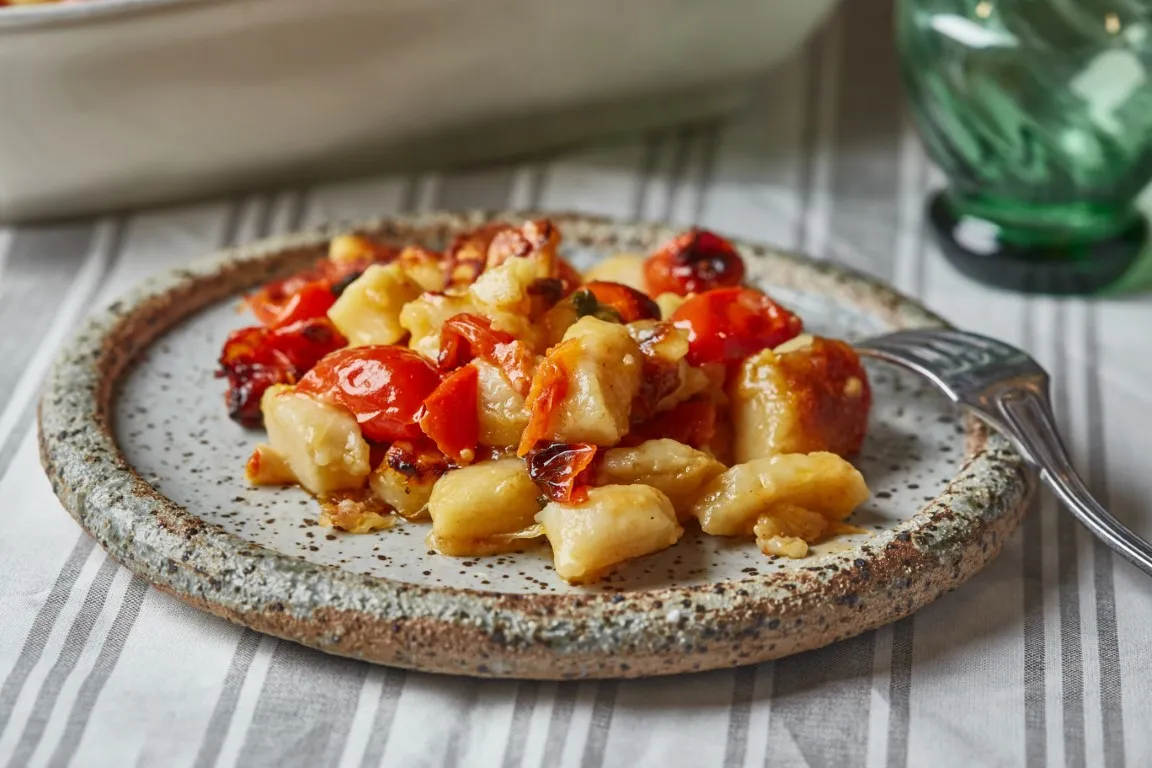 Caprese gnocchi