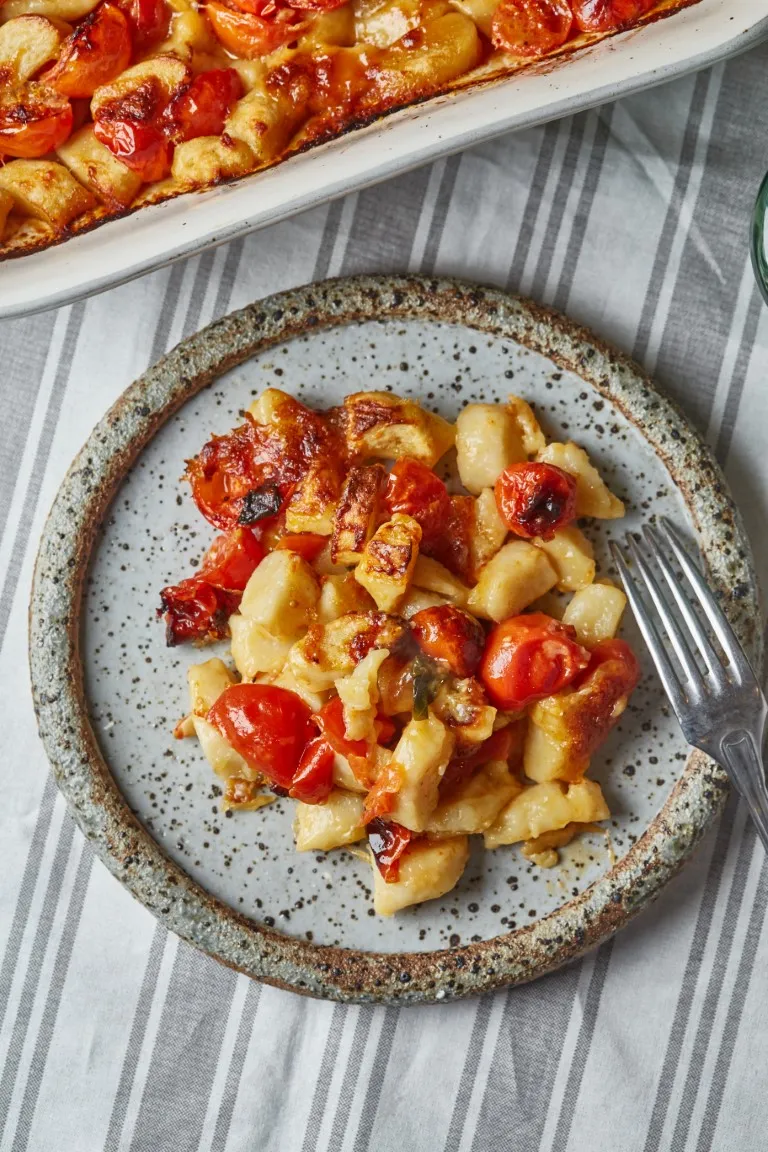 Caprese gnocchi sütőben