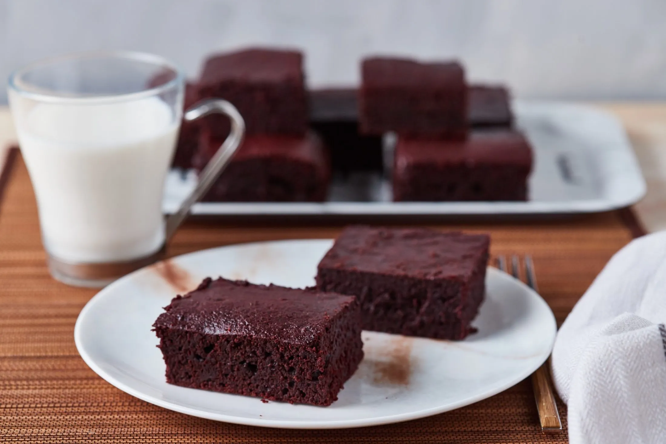 Céklás brownie