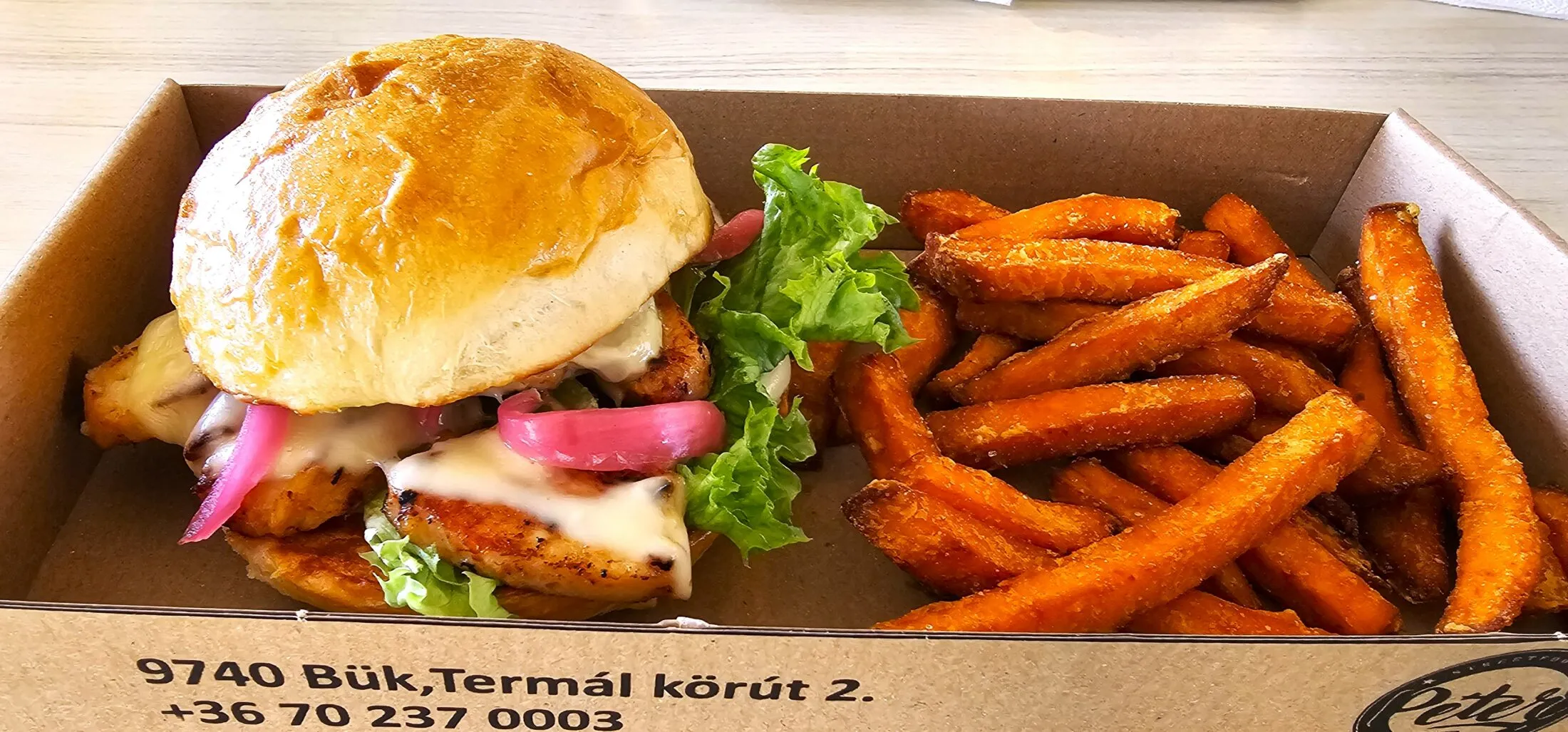 Péter Büfé, Bükfürdő, street food, lángos, burger