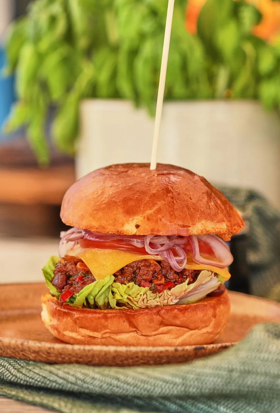chilis babos hamburger