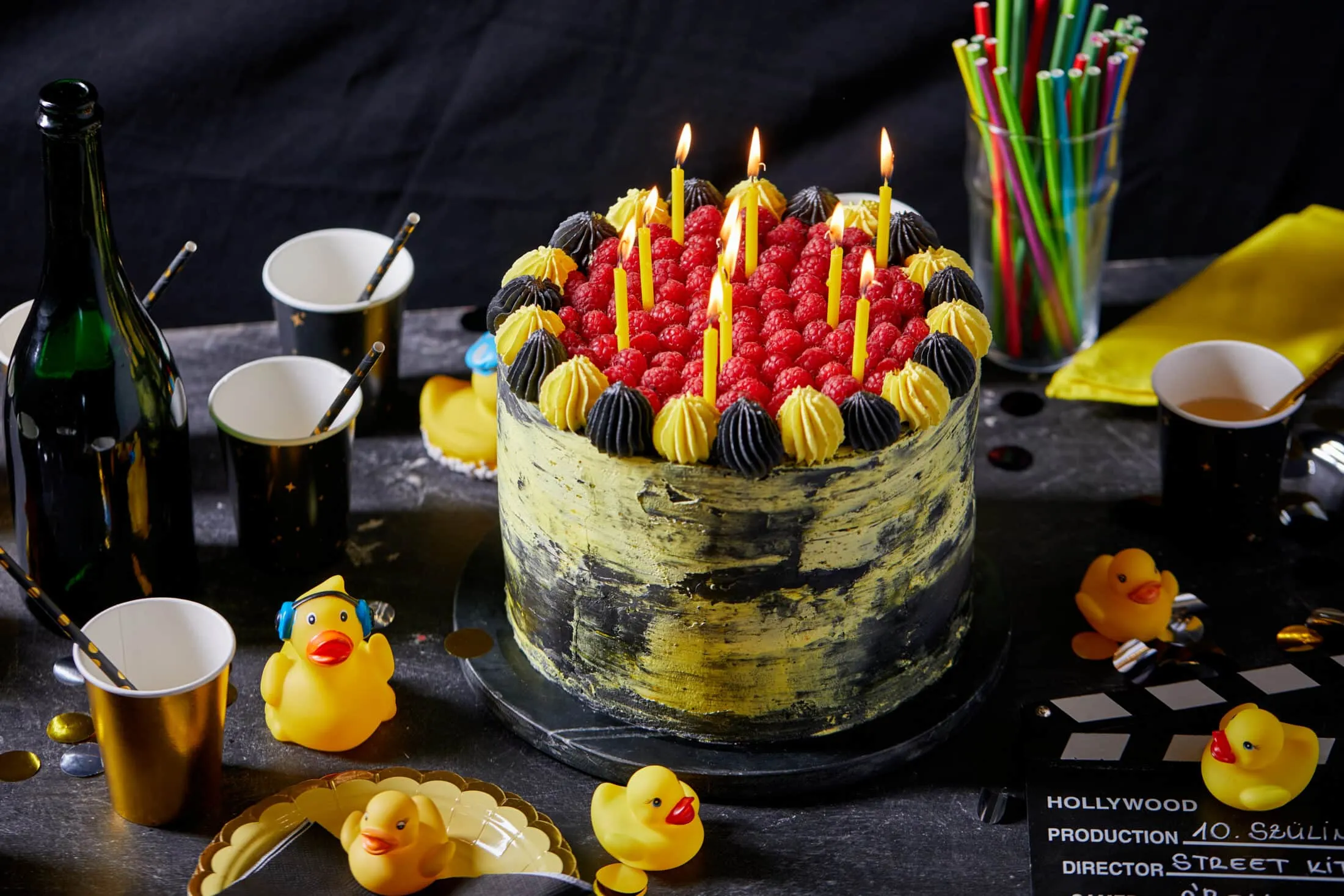 citromos málnás szülinapi torta, születésnapi receptek