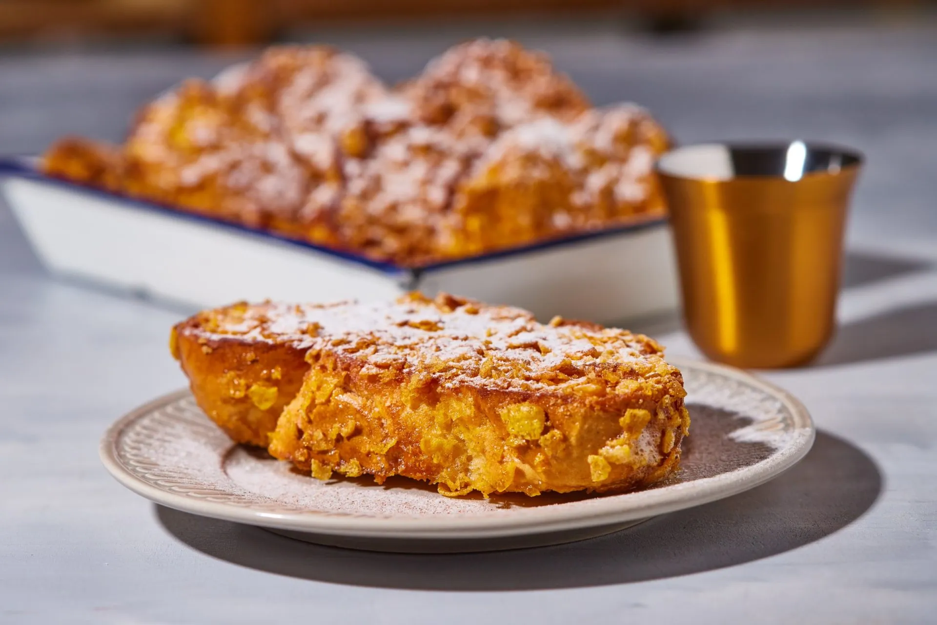 french toast corn flakes bunda