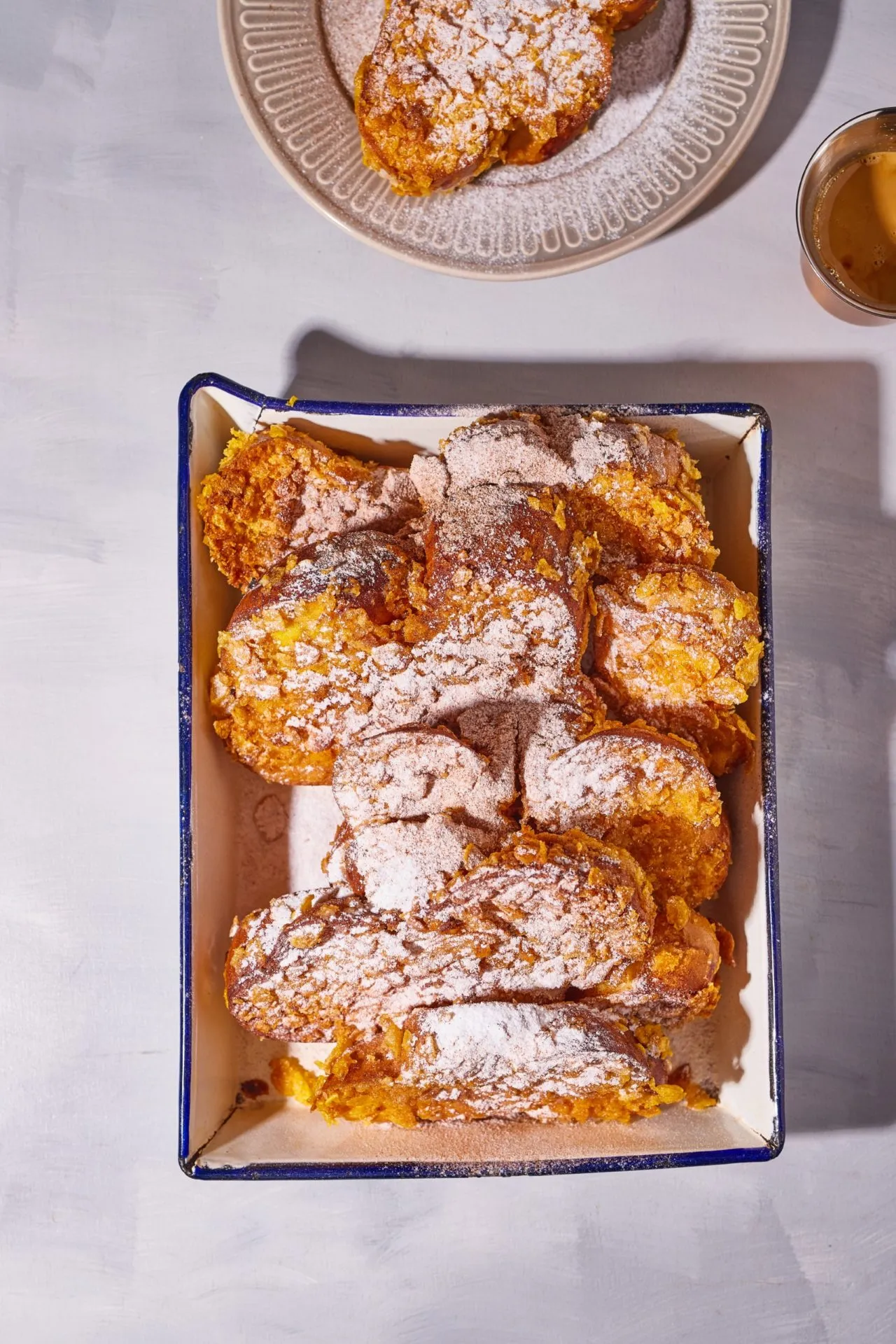 Corn flakes bundás french toast