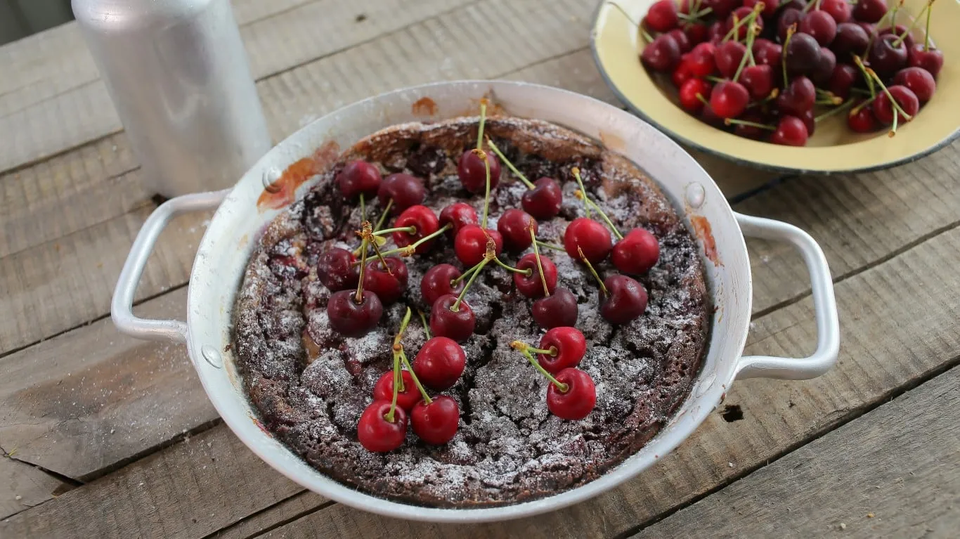 Cseresznyés clafoutis