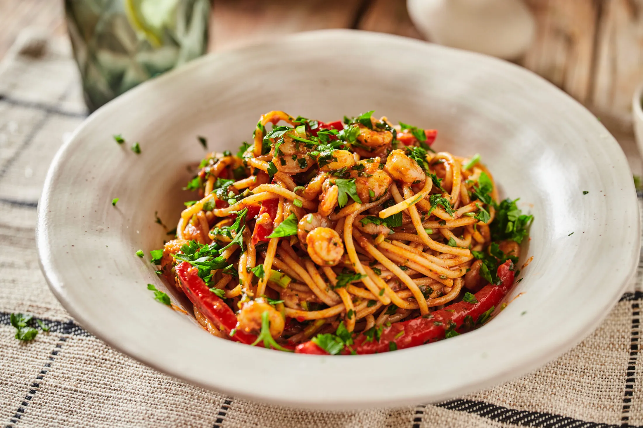 Csípős garnélás spagetti (Fotó: Street Kitchen)
