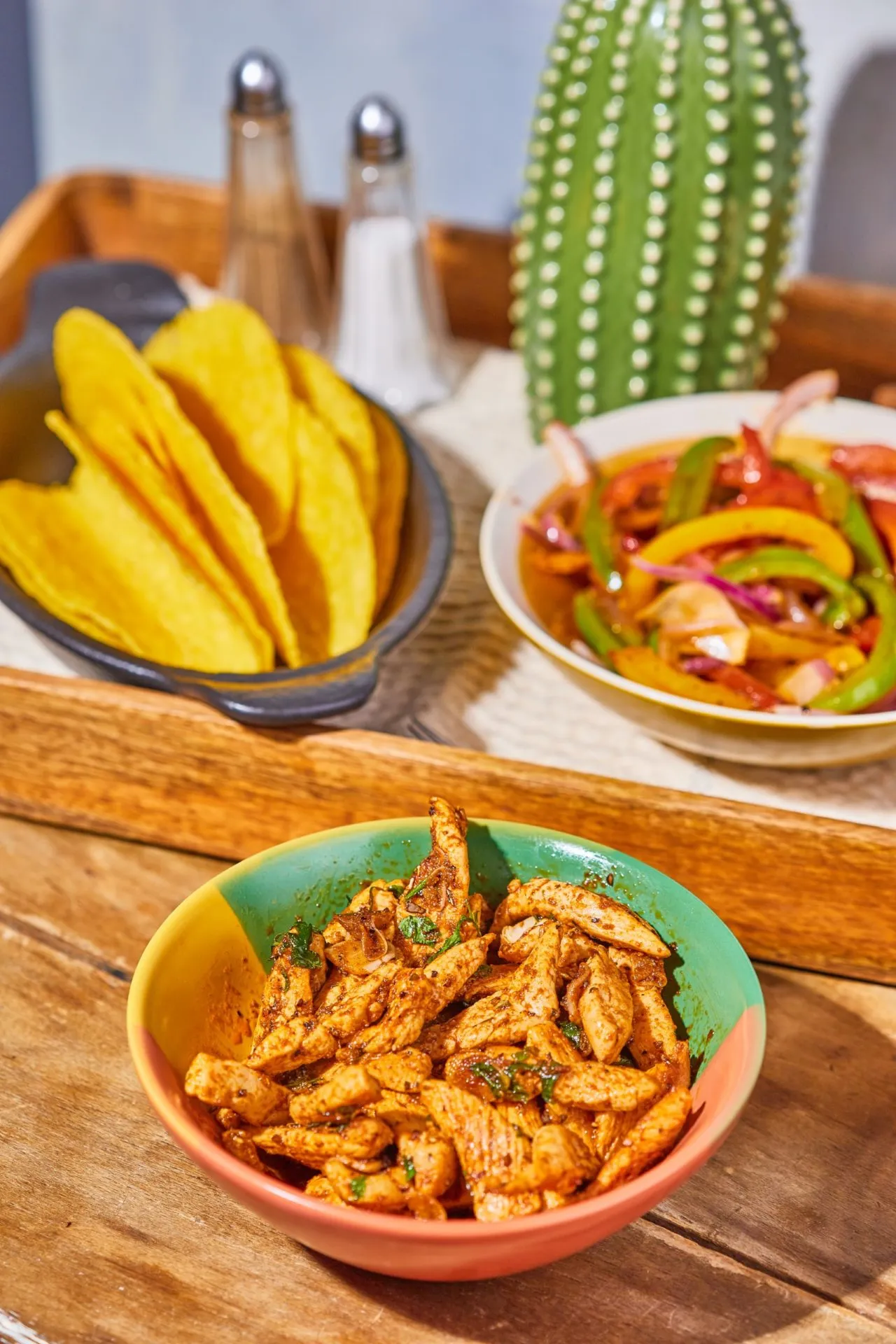 csirke fajitas