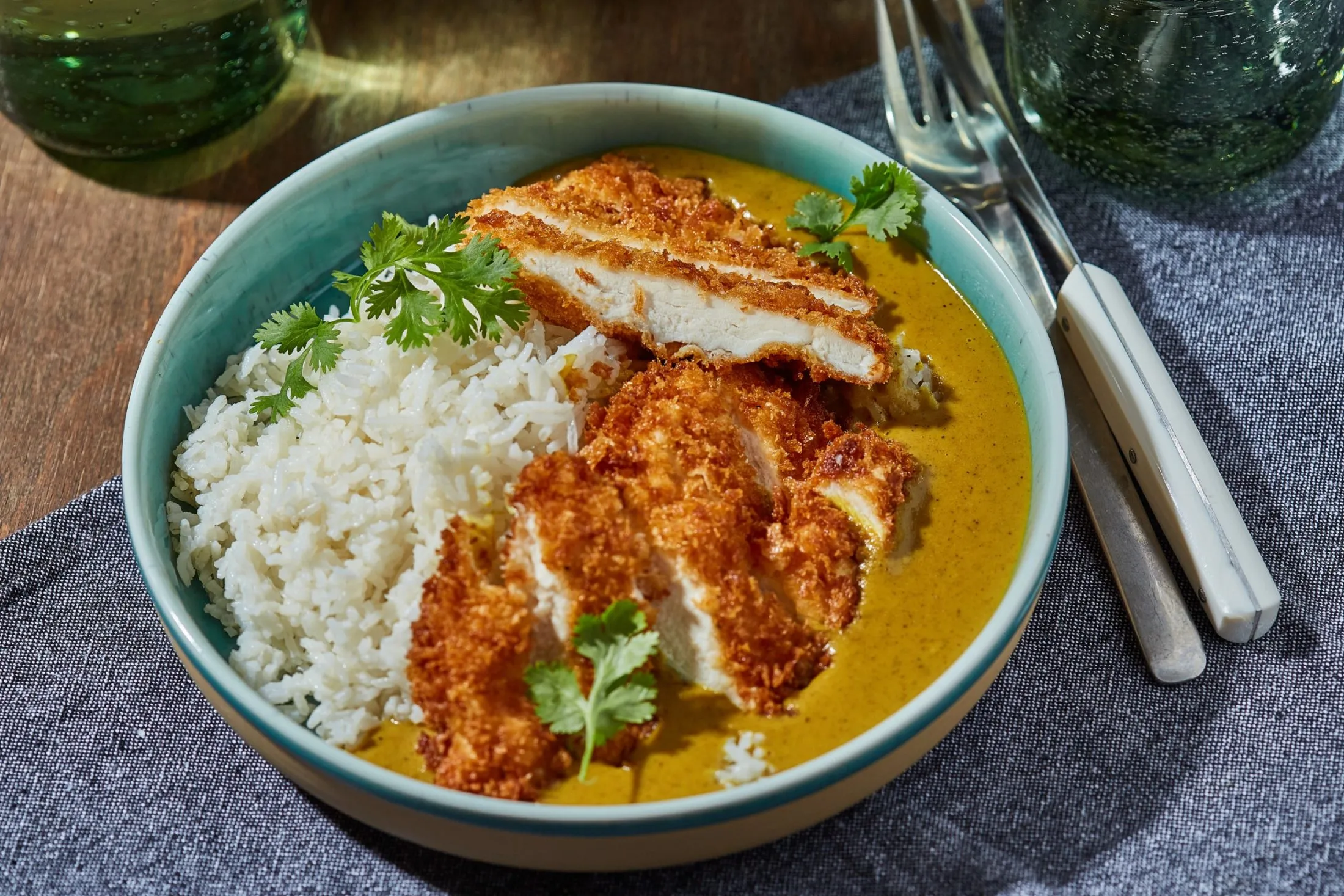 Csirke katsu curry