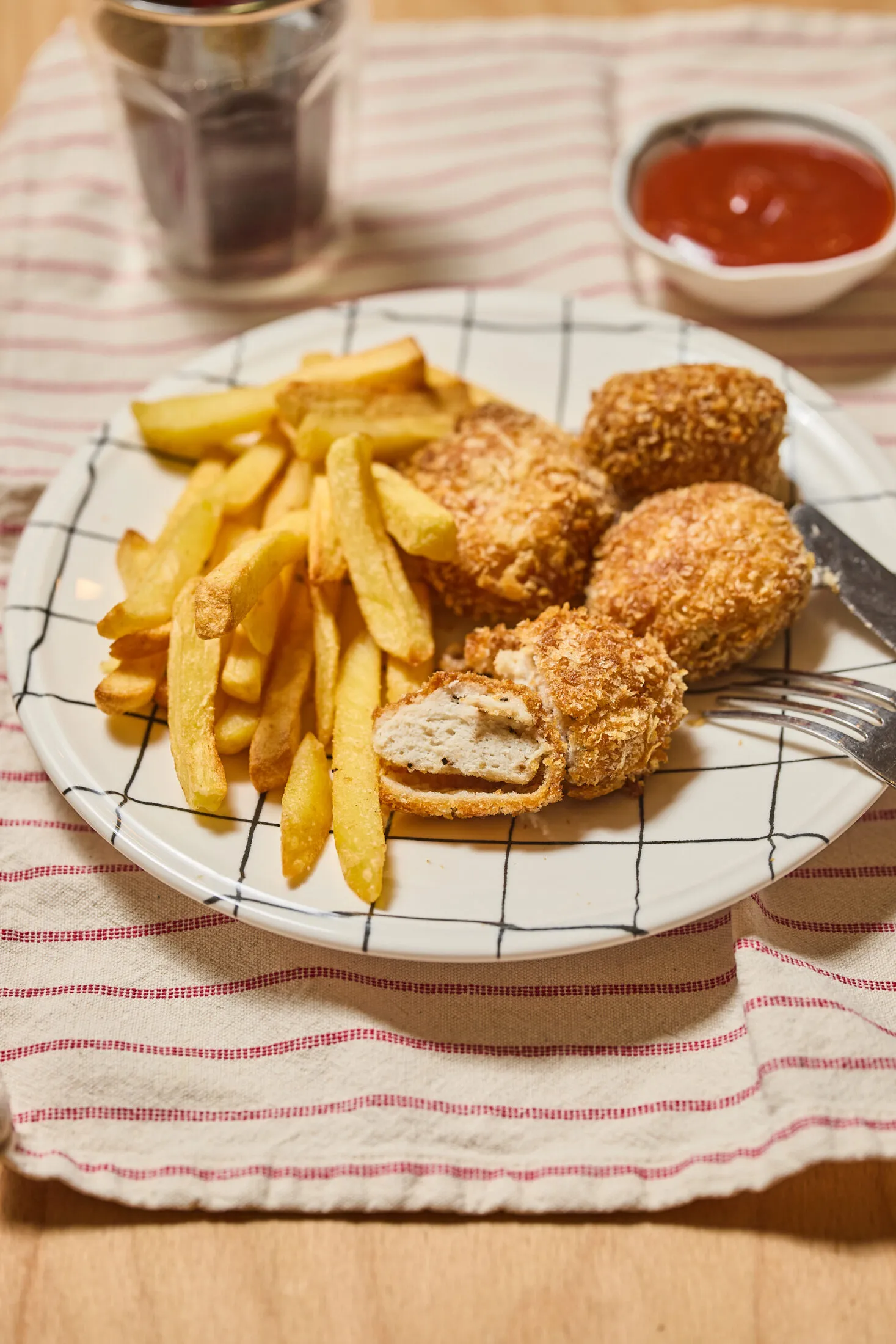 Csirkenuggets air fryerben recept