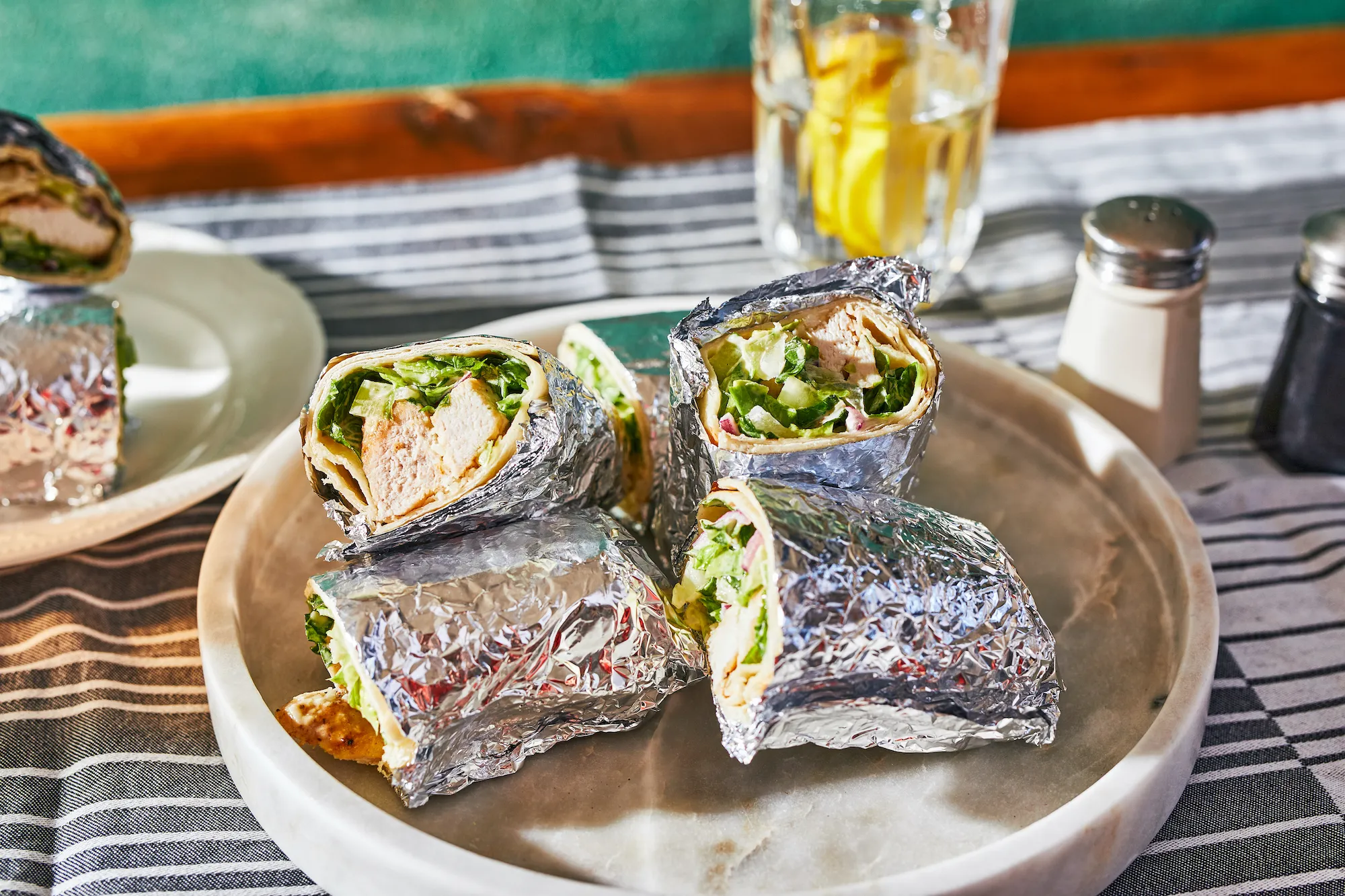 csirkés cézár wrap
