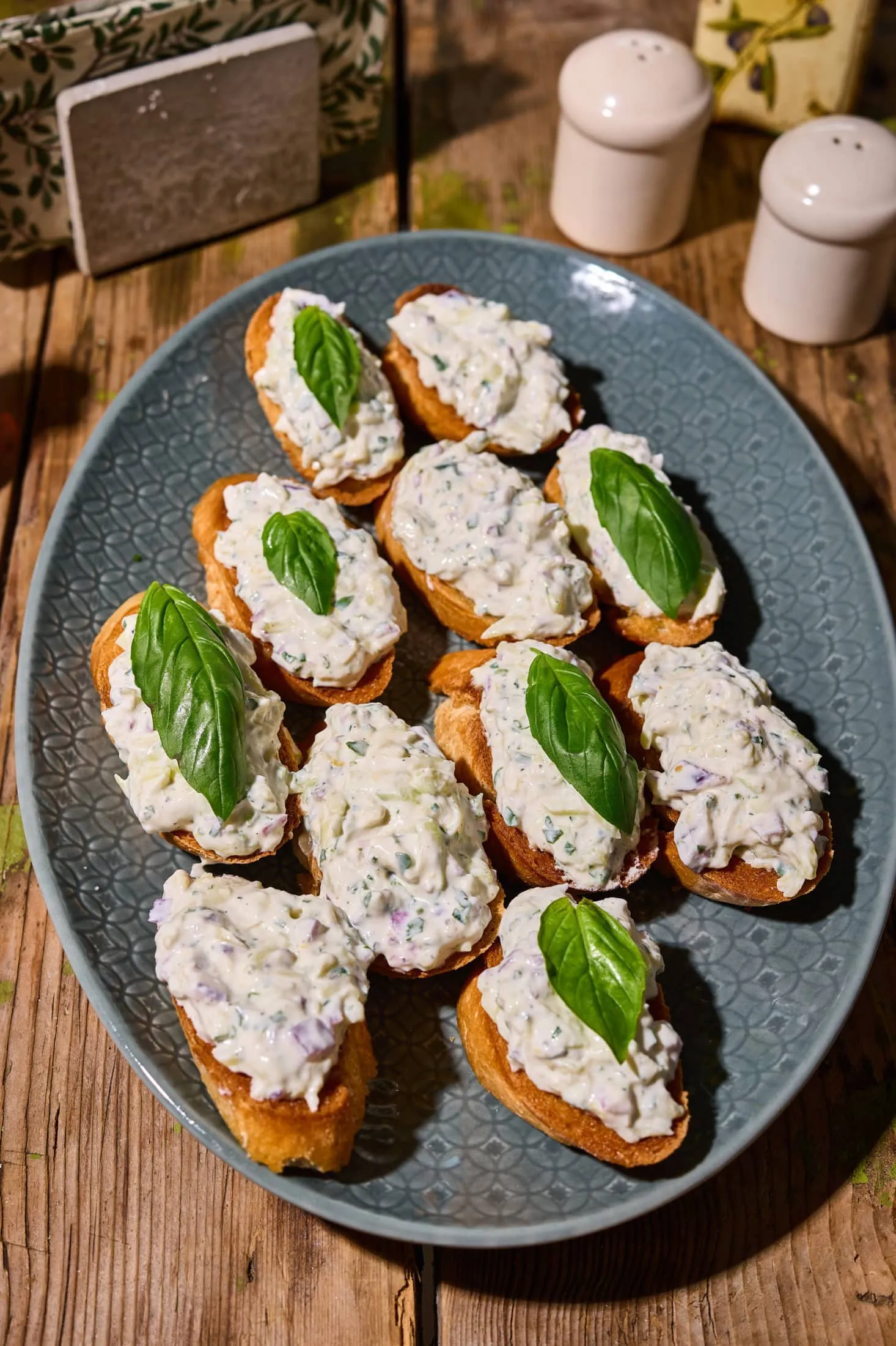 cukkinis bruschetta