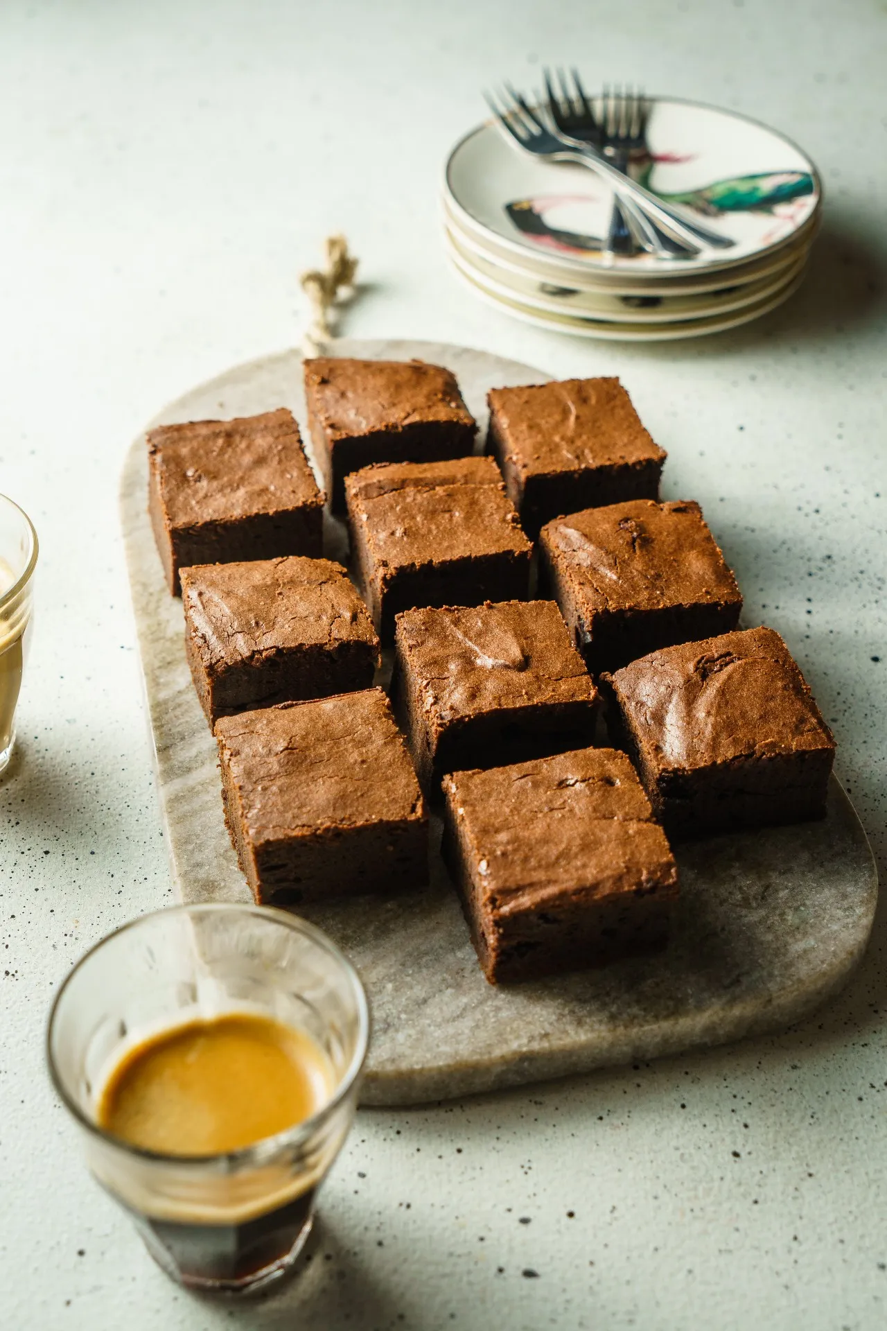 édesburgonyás brownie