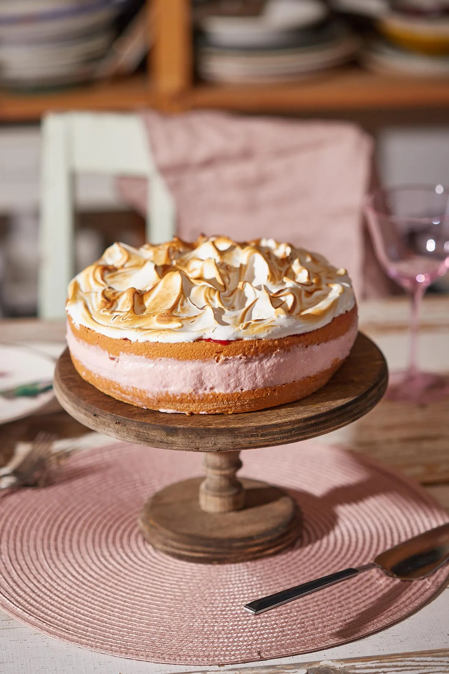 Eperkrémes torta