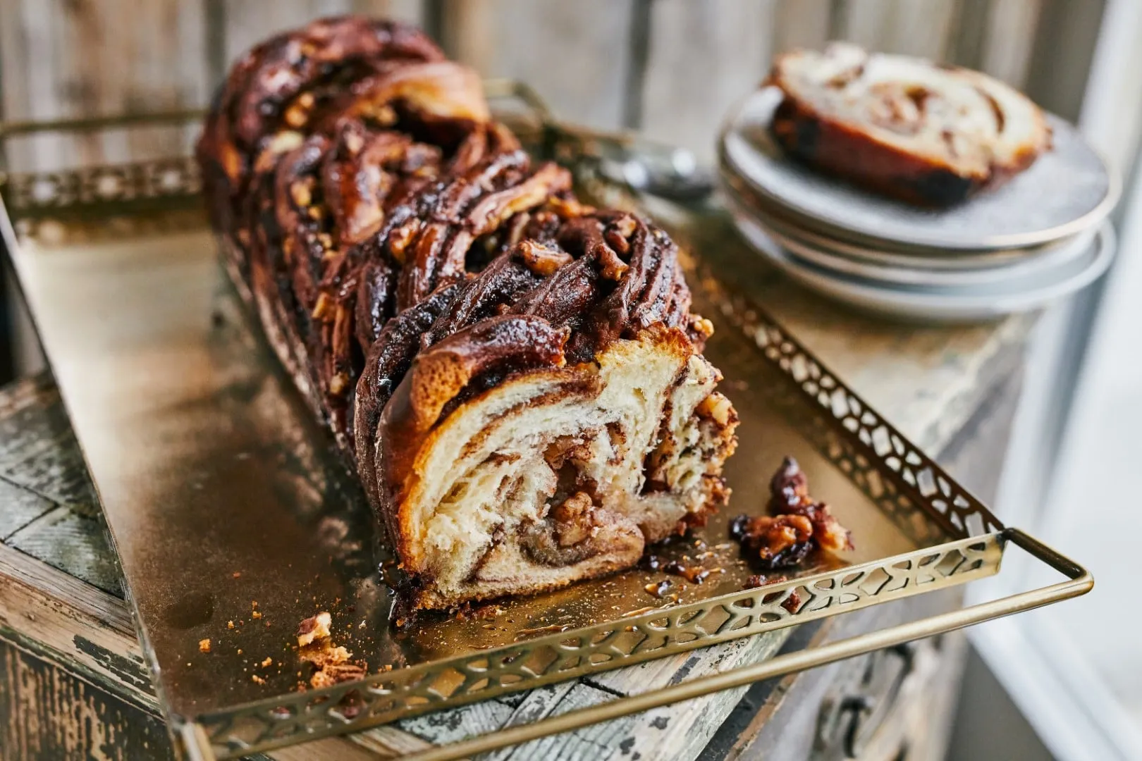 Fahéjas-diós babka (Fotó: Street Kitchen)