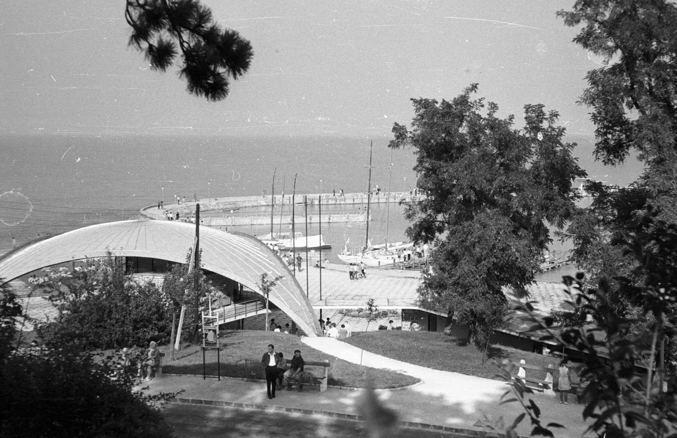 tihany, móló café, büfé, strandbüfé, balaton
