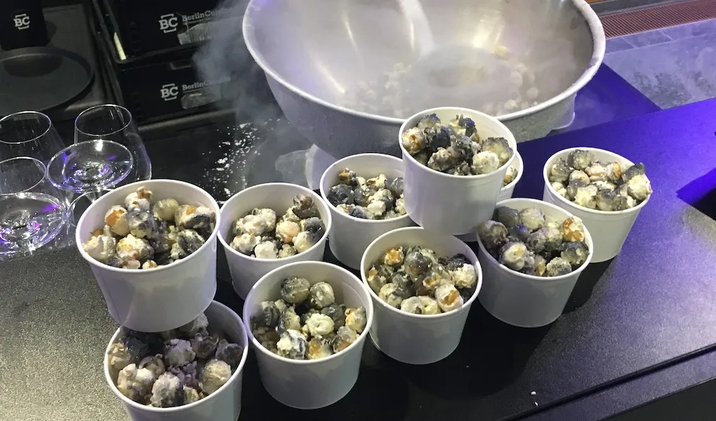 fagyasztott popcorn