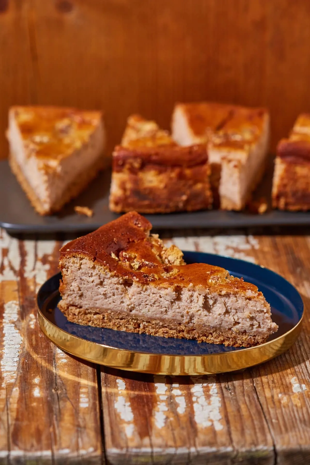 gesztenyés sült sajttorta