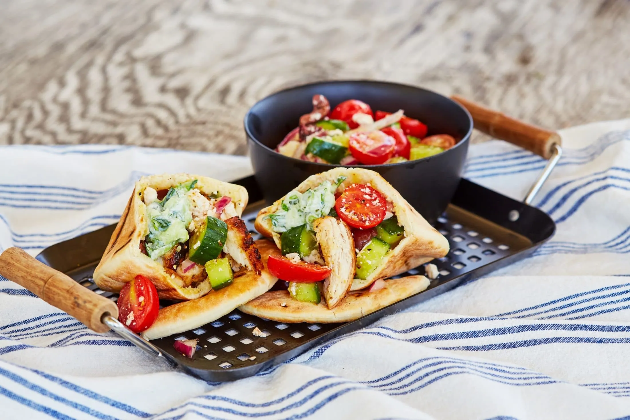 görög gyros street food kaják