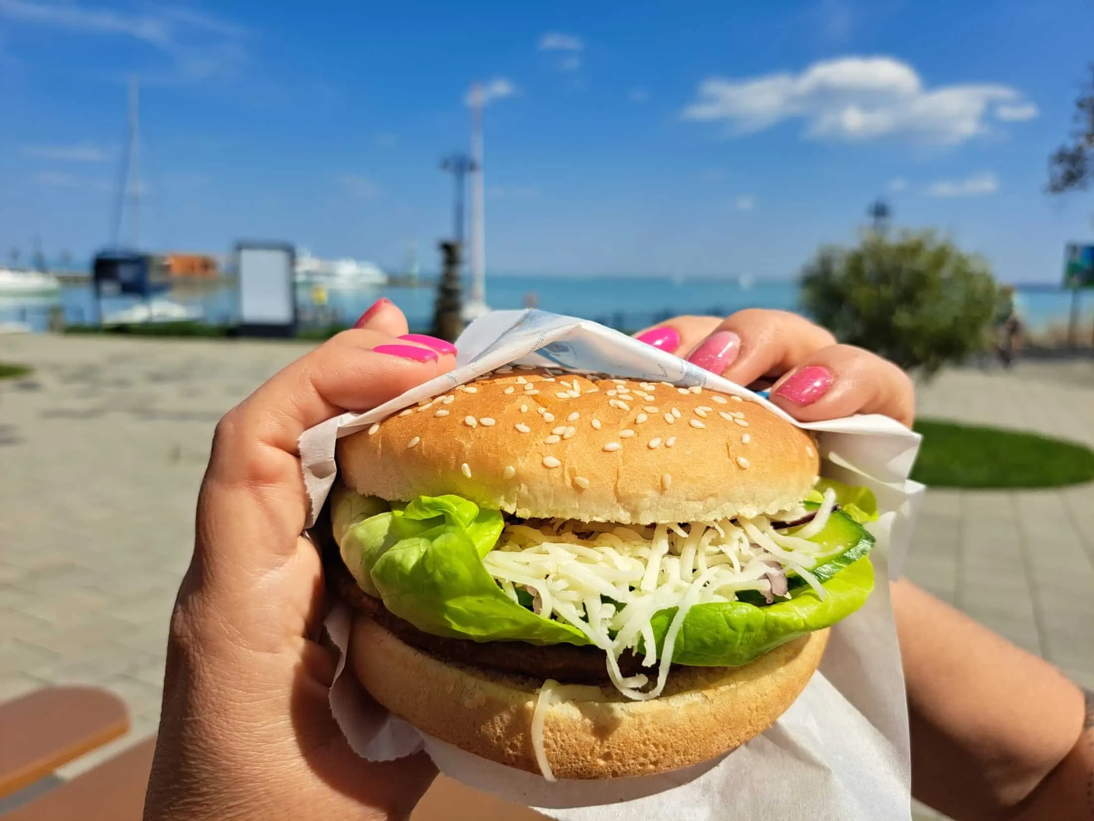 tihany, móló café, büfé, strandbüfé, balaton