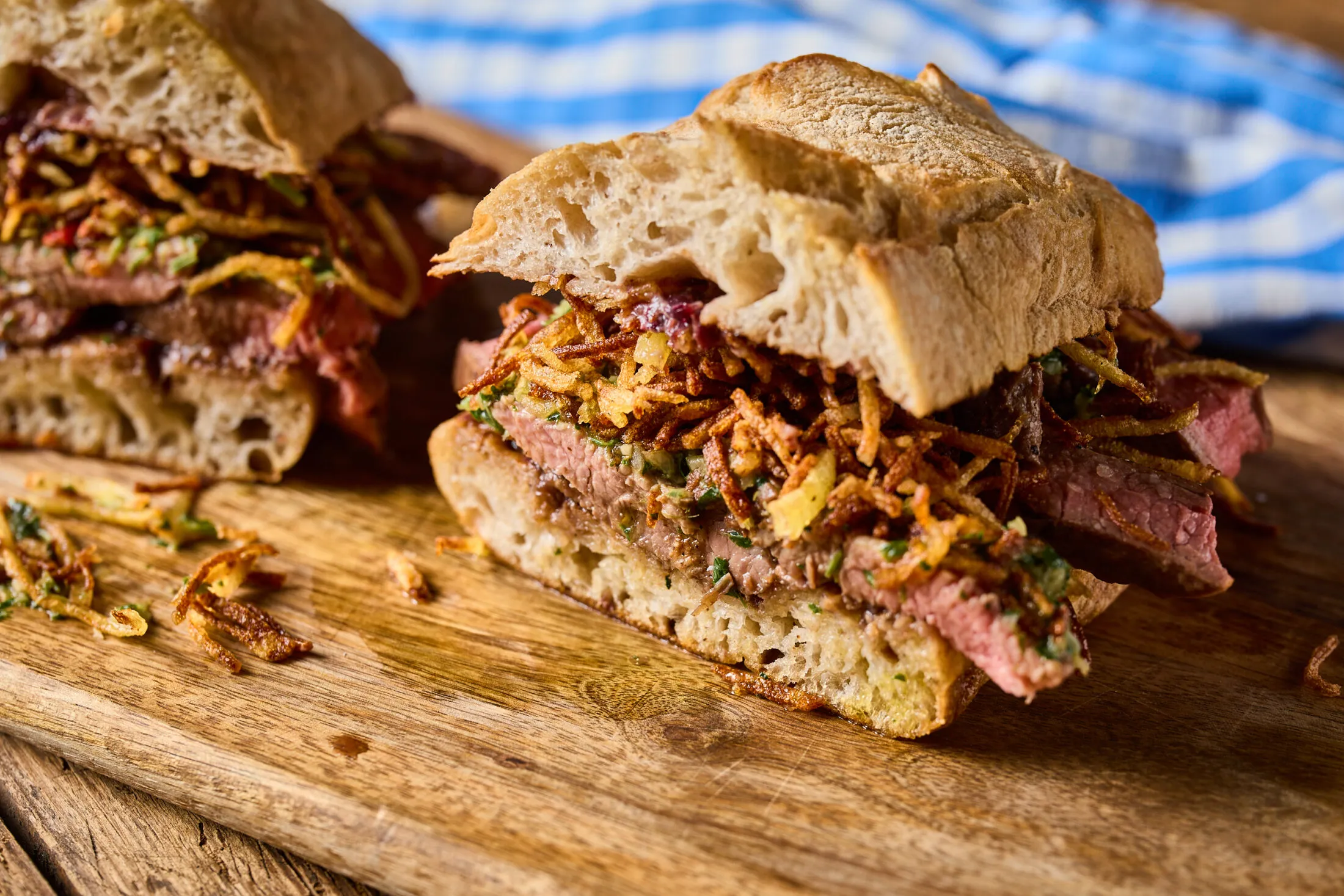 Chimichurris steakszendvics (Fotó: Street Kitchen)