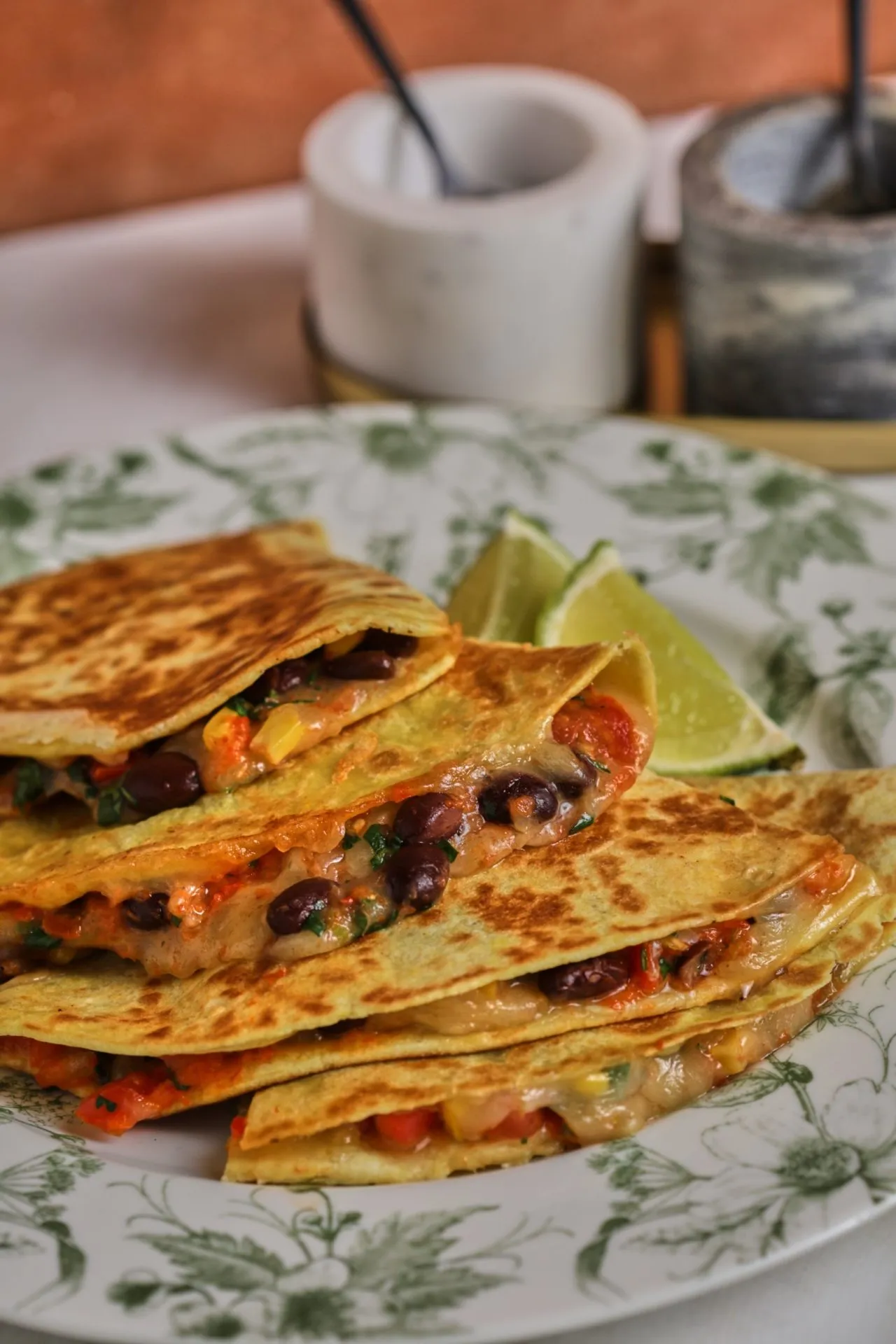 Vegetáriánus quesadilla