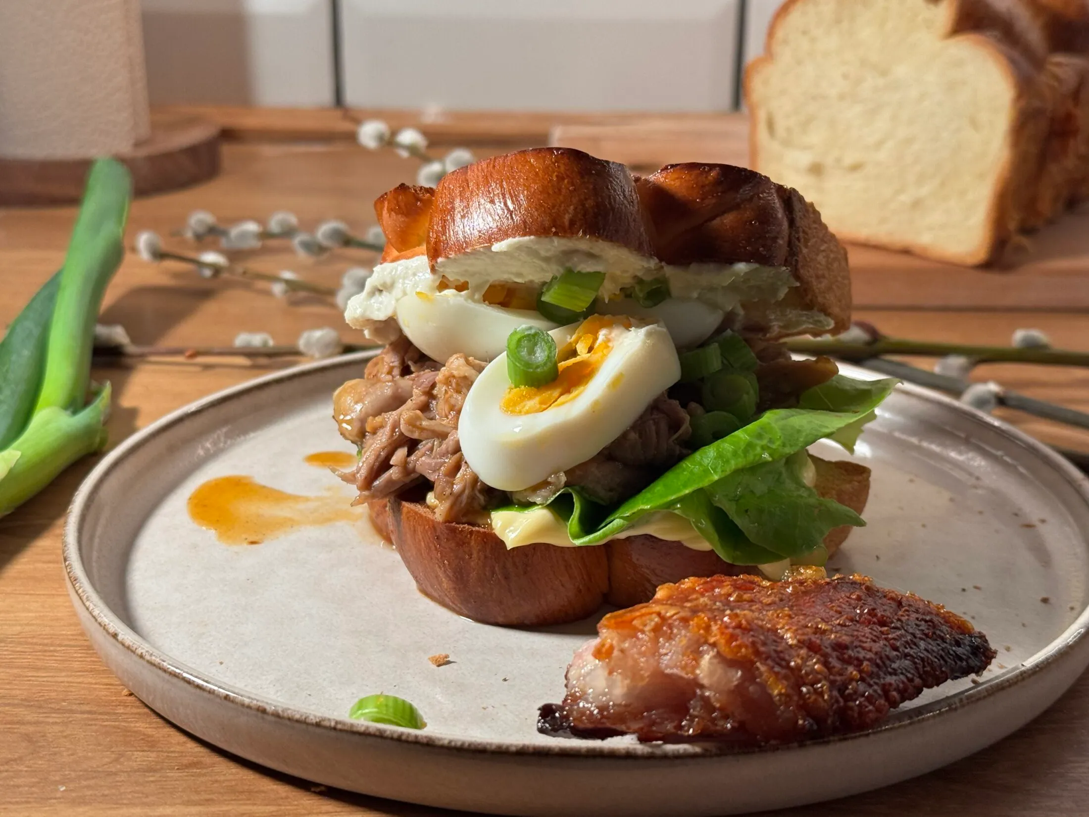 Húsvéti pulled pork szendvics recept
