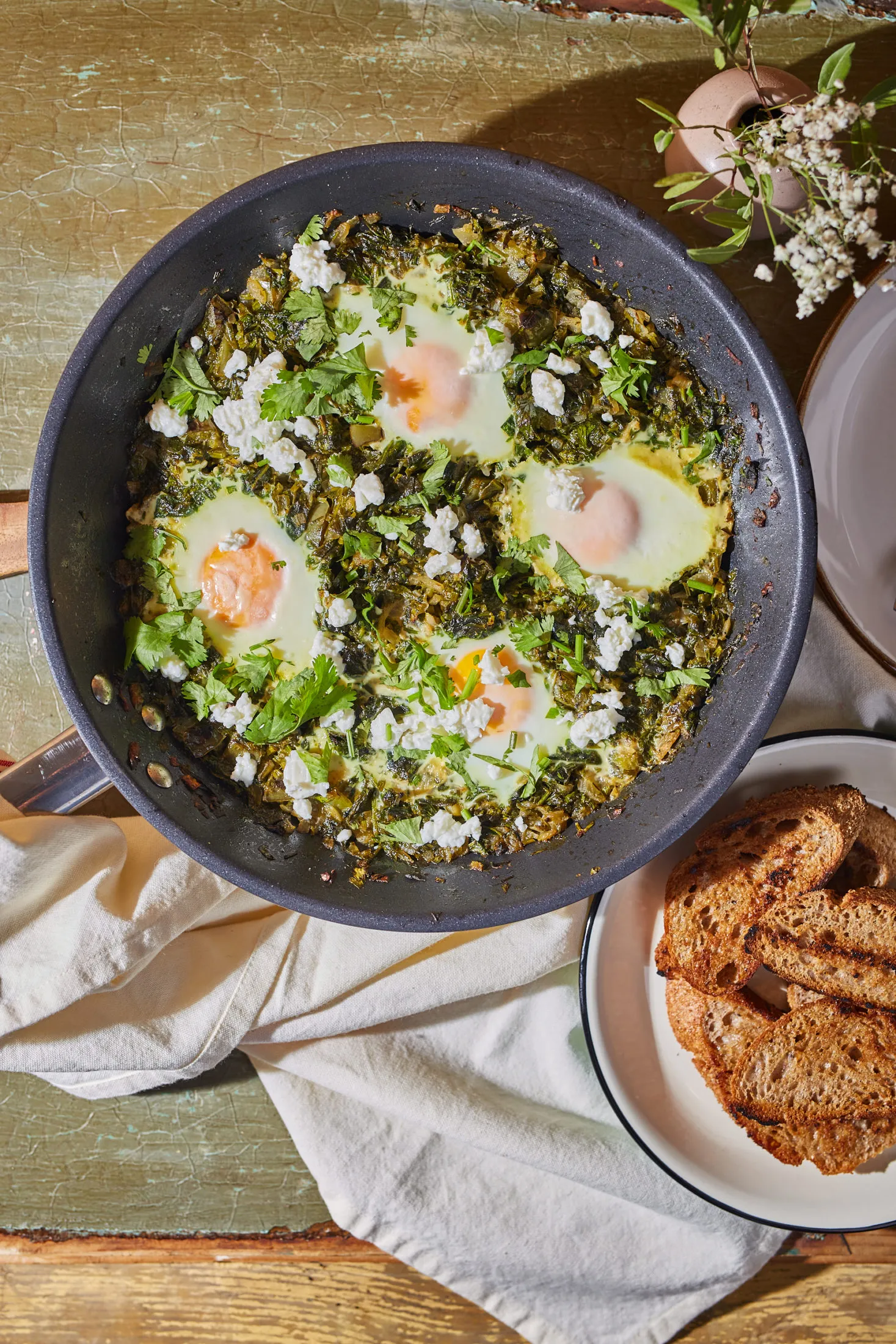 Zöld shakshuka
