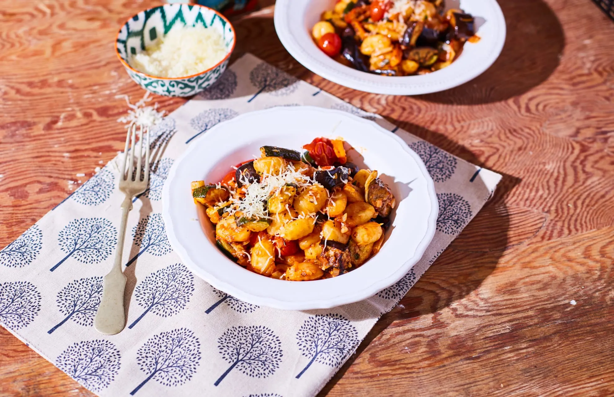 Mediterrán zöldséges gnocchi