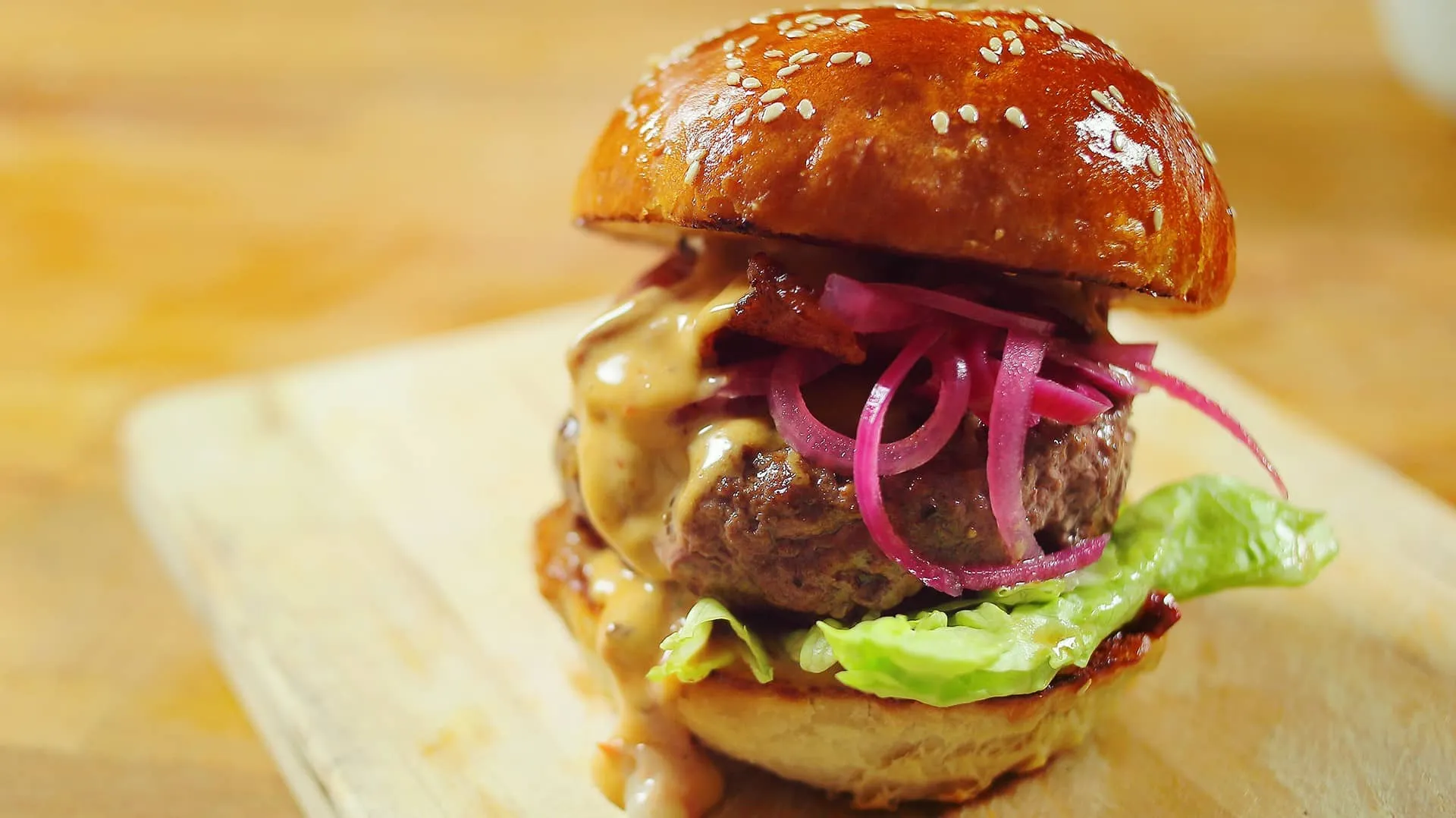 házi hamburger