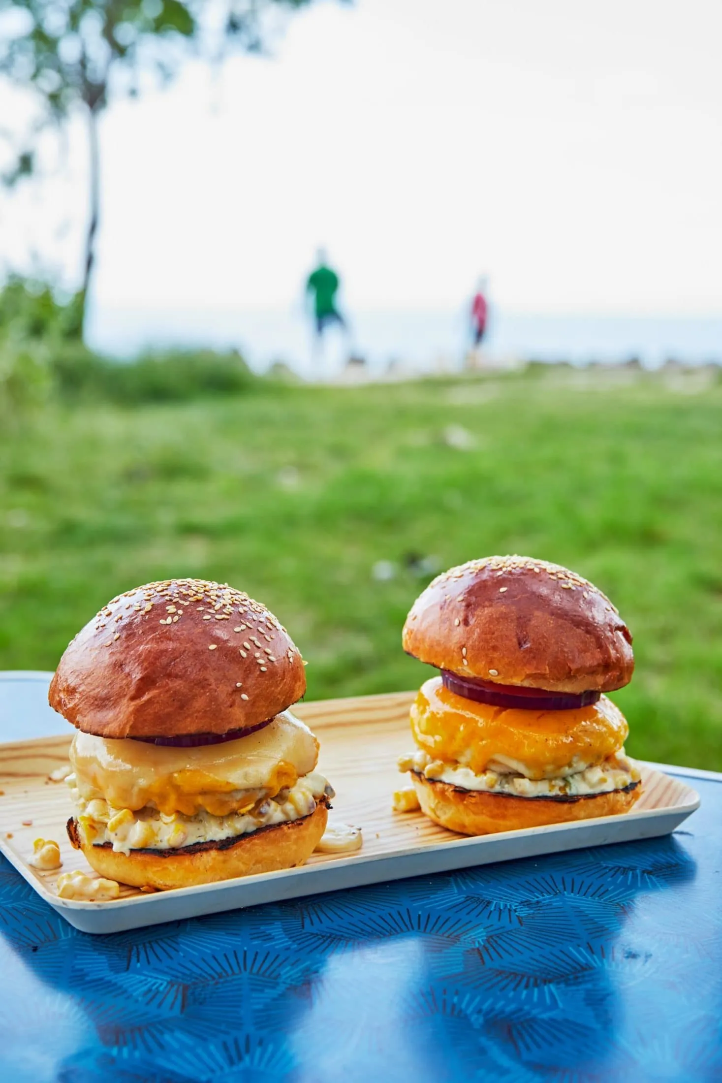 csirkeburger-grillen