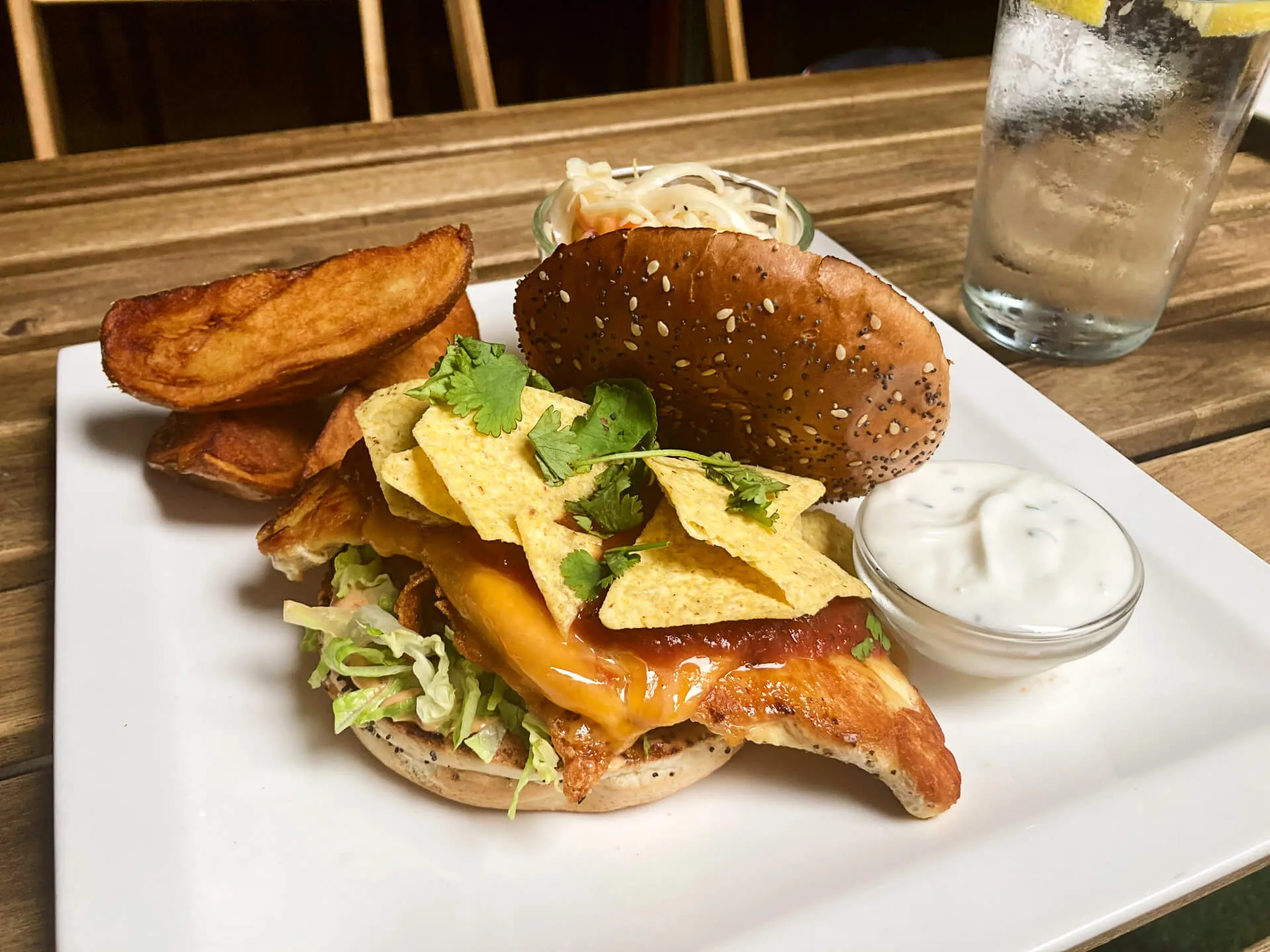 Kandalló csirkeburger