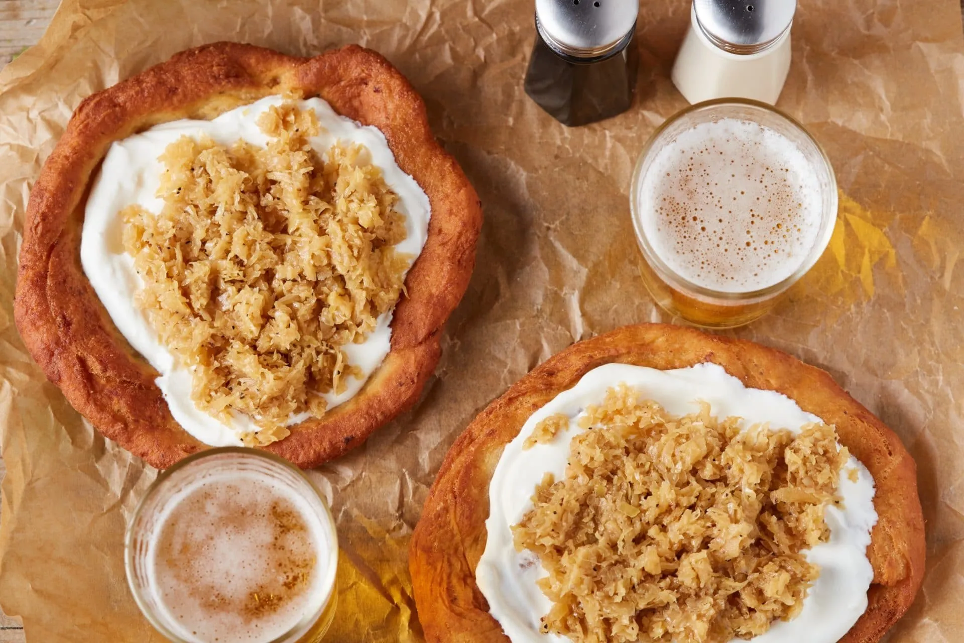Káposztás lángos