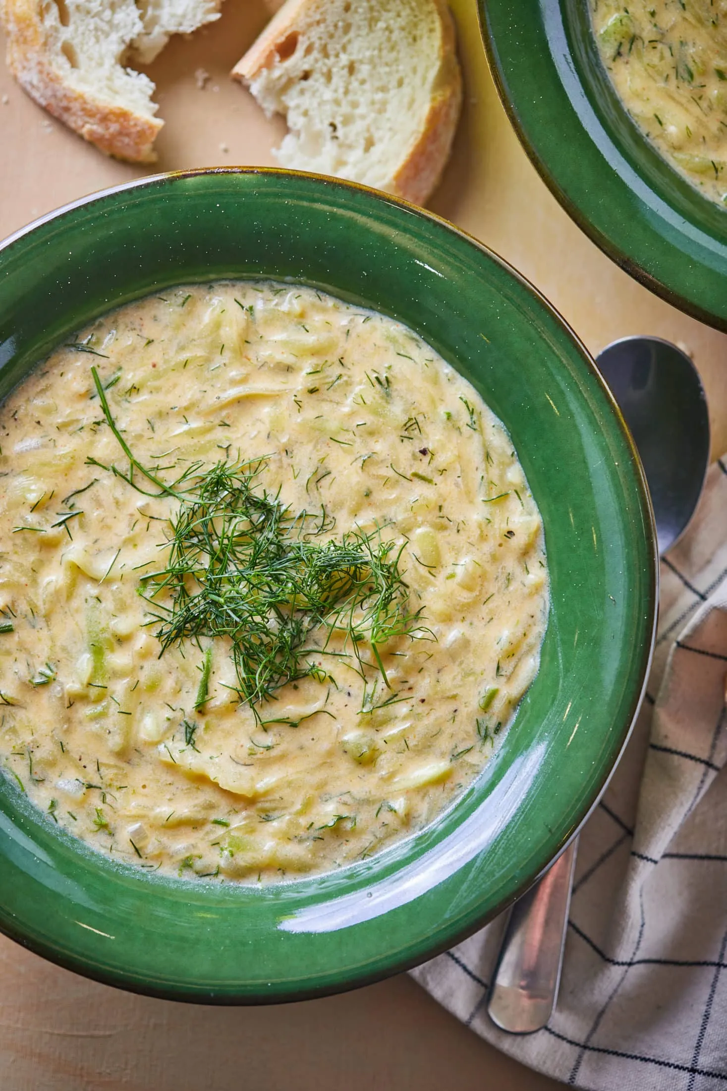 Tökfőzelék recept sok kaporral