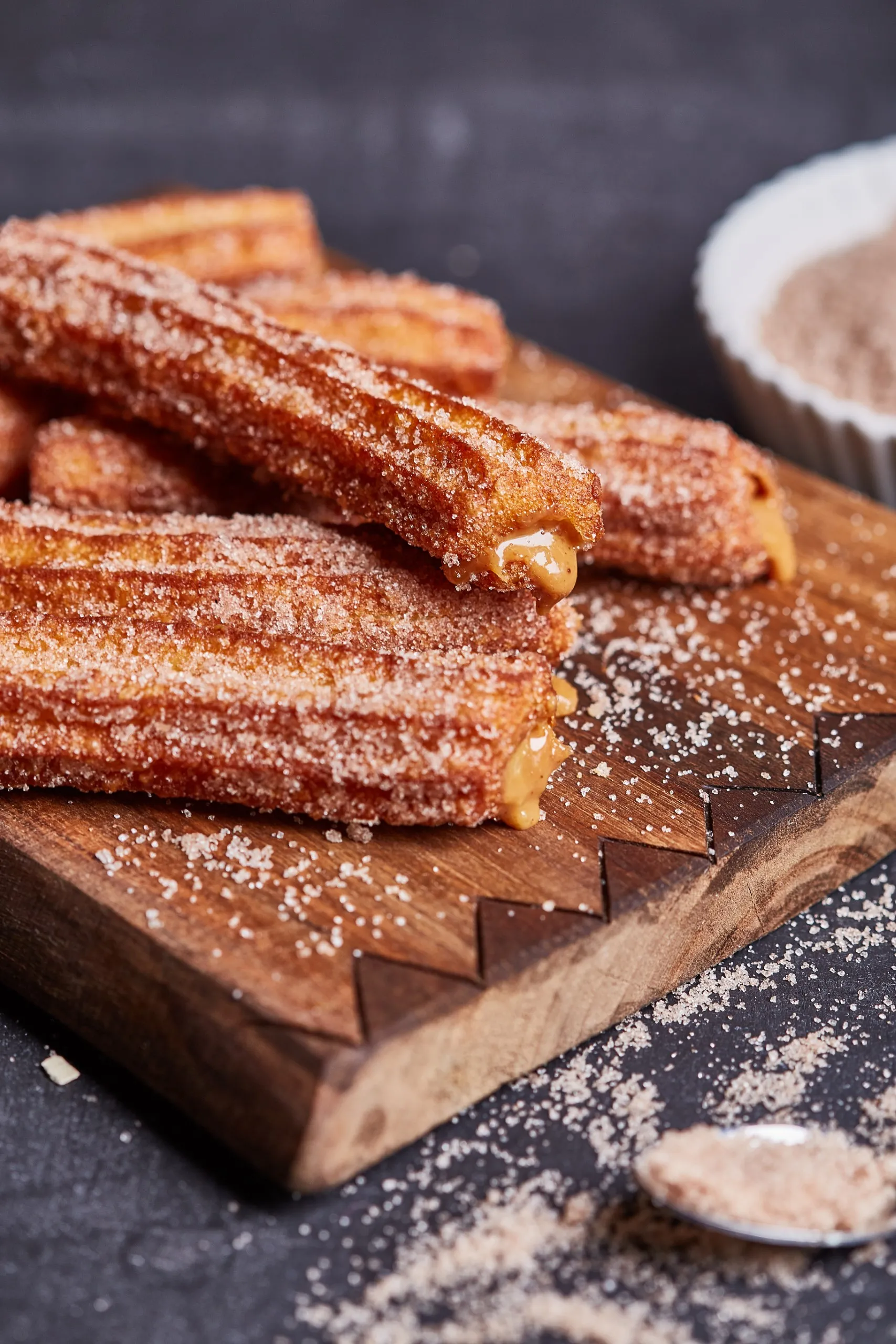 karamellás churros