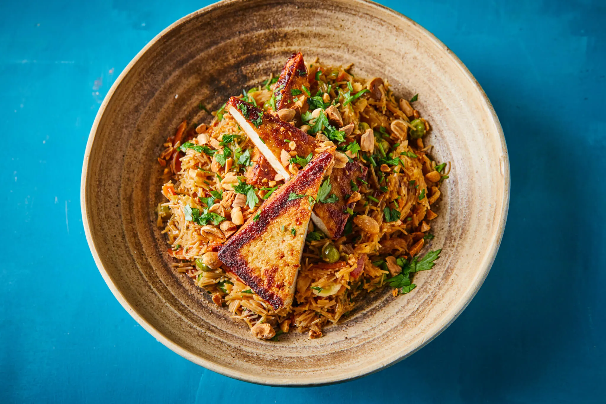 karamellizált tofu vega kaják