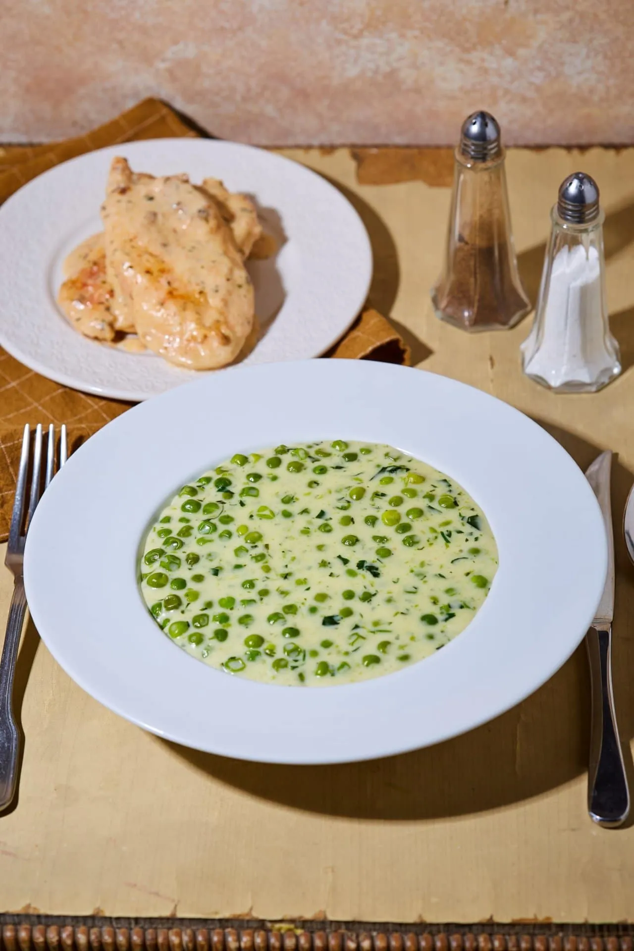 Klasszikus zöldborsófőzelék recept, borsófőzelék recept, zöldborsó főzelék